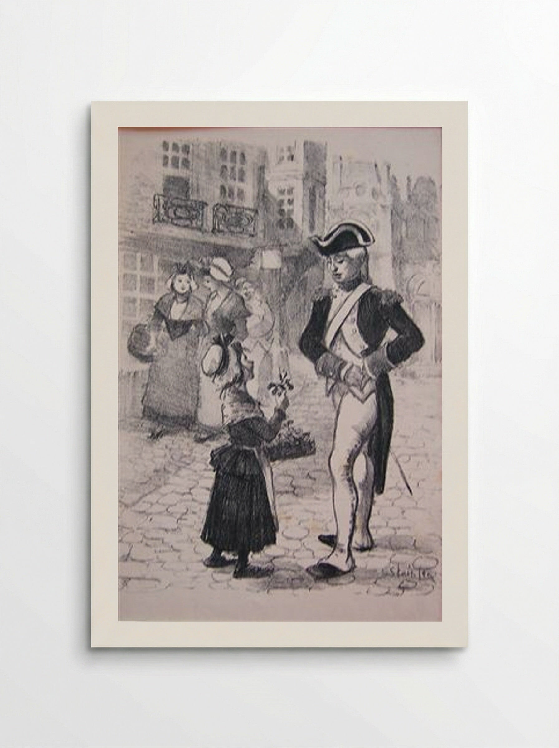 Bouton de Rose - Théophile Steinlen - Poster