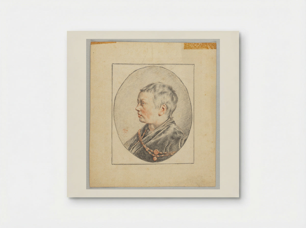 Boy in Profile, facing left - Salomon de Bray - Poster