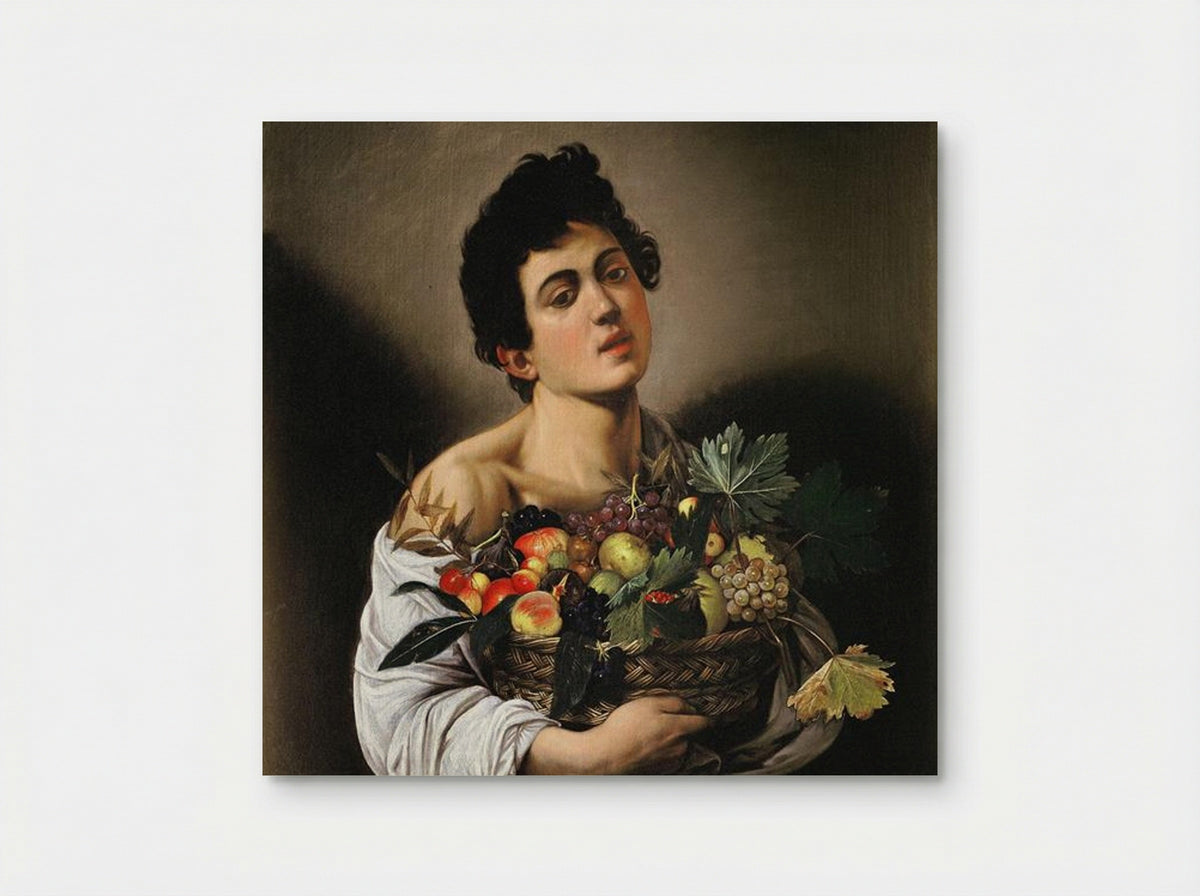 Boy with a Basket of Fruit - Caravaggio - Poster