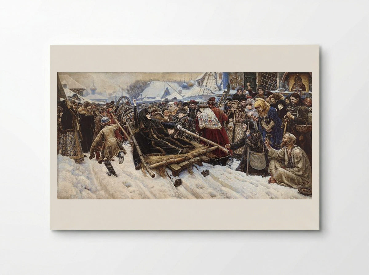 Boyarynya Morozova - Vasily Surikov - Poster
