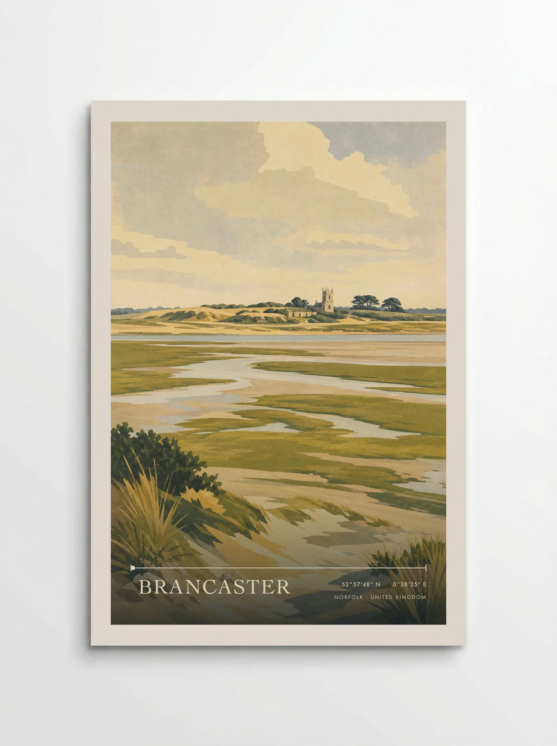 Brancaster Norfolk United Kingdom Travel Poster - Poster