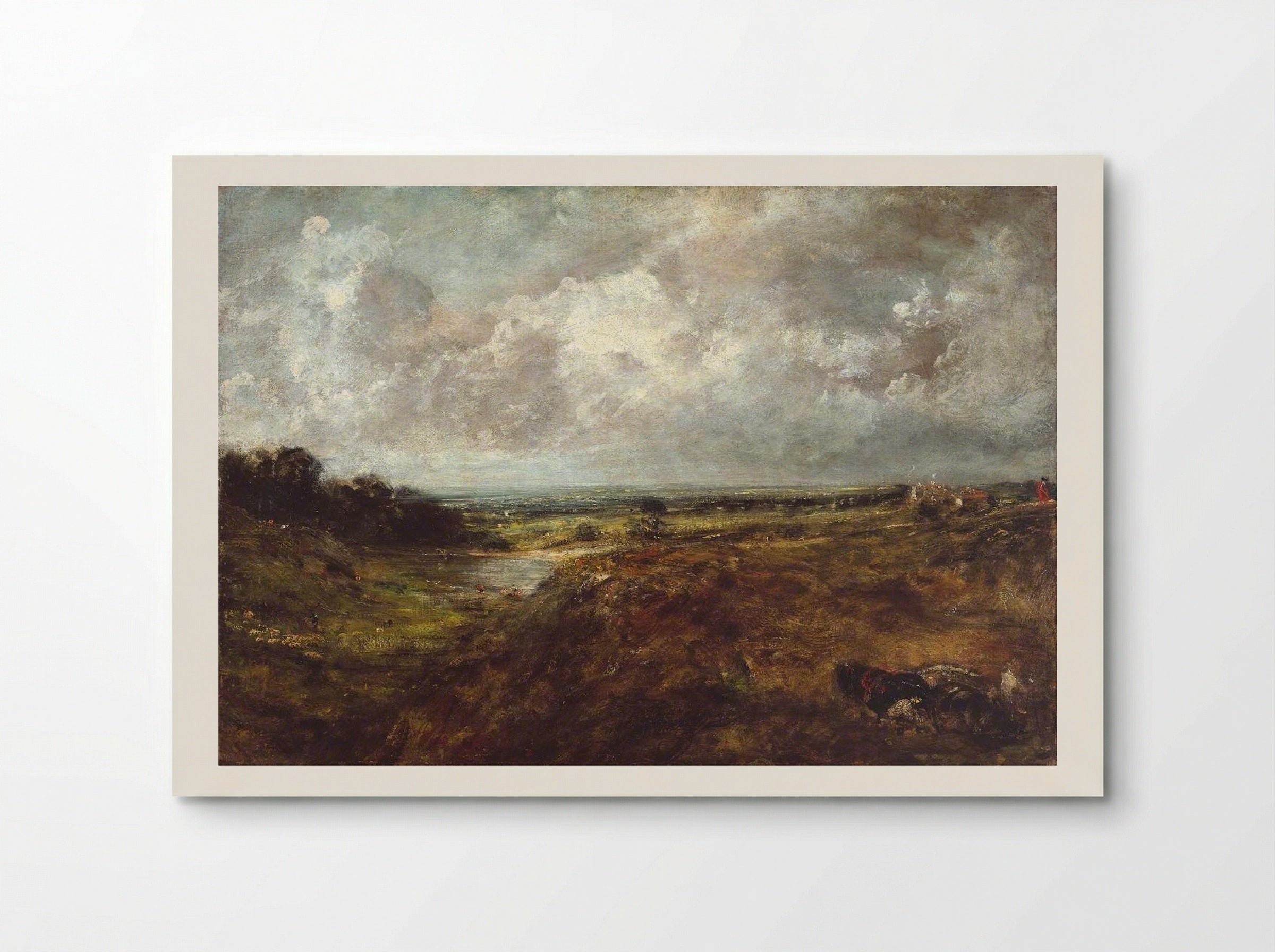 Branch Hill Pond, Hampstead - John Constable - Poster