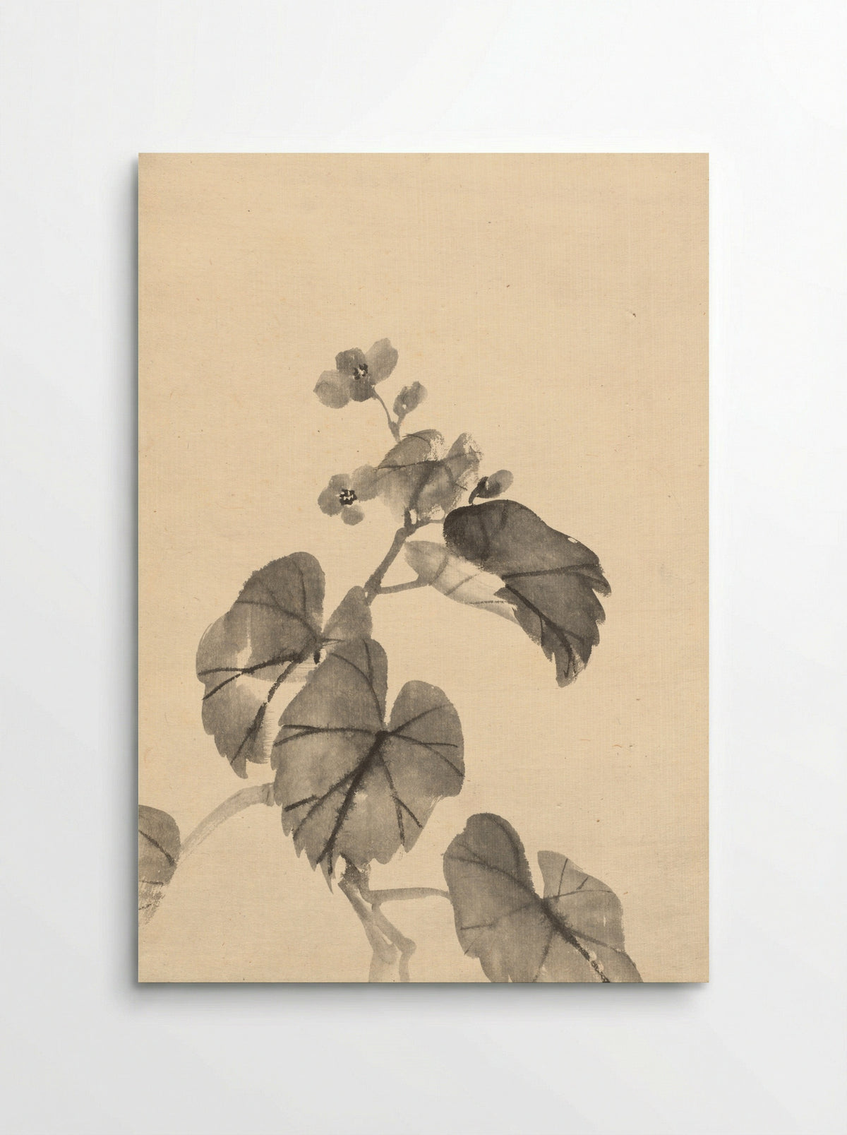 Branch of Begonia in Bloom - Kono Bairei - Poster