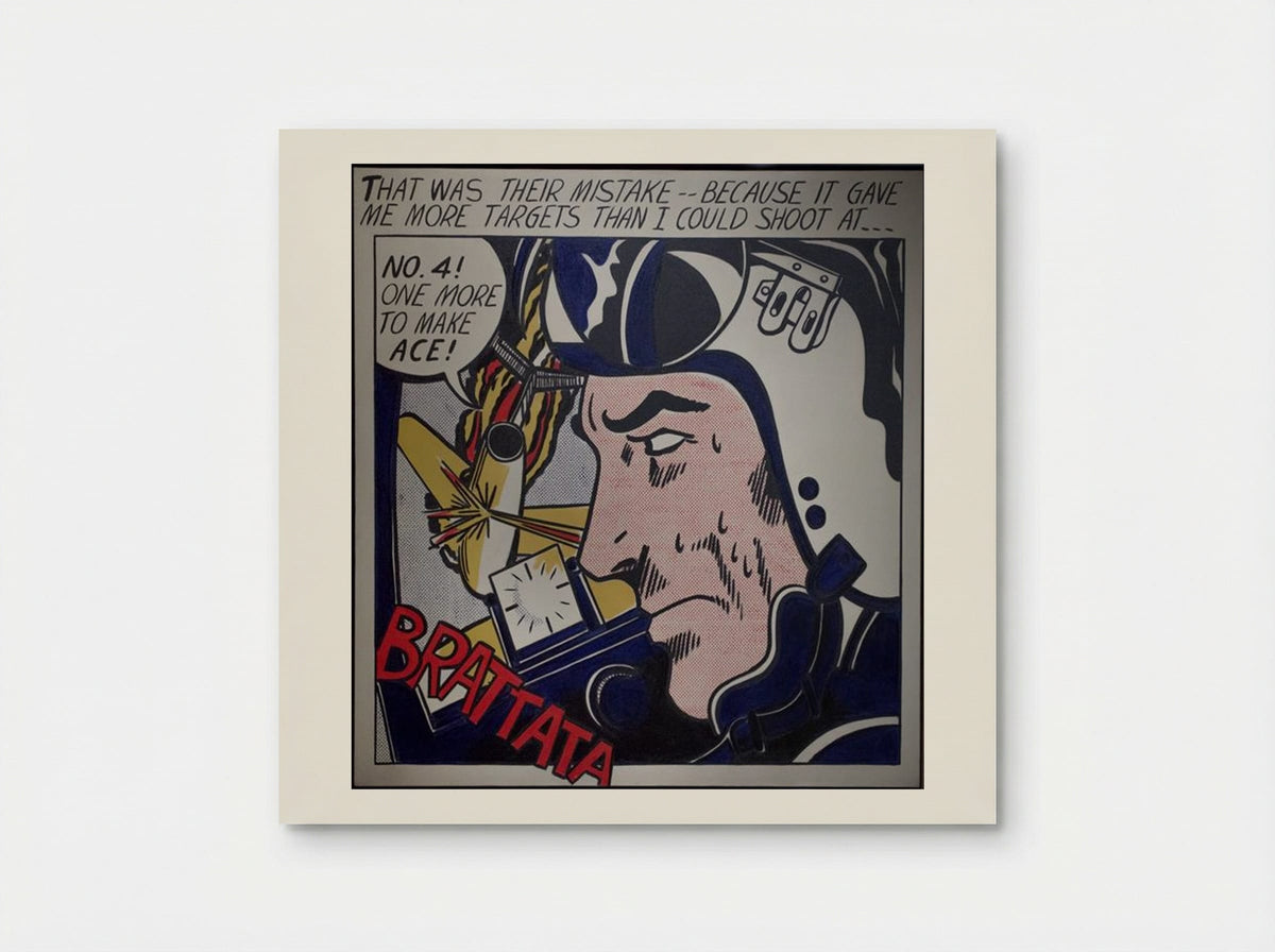 Brattata - Roy Lichtenstein - Poster