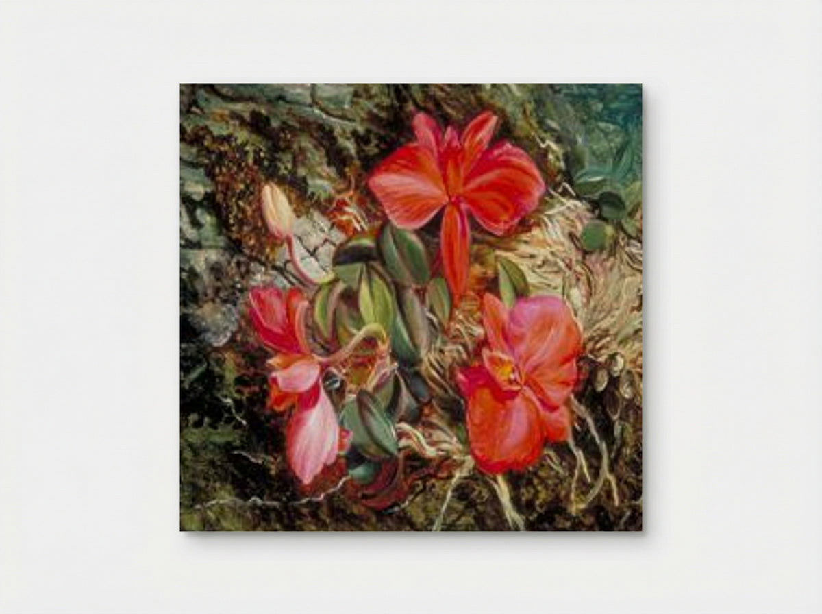 Brazilian Orchid - Marianne North - Poster