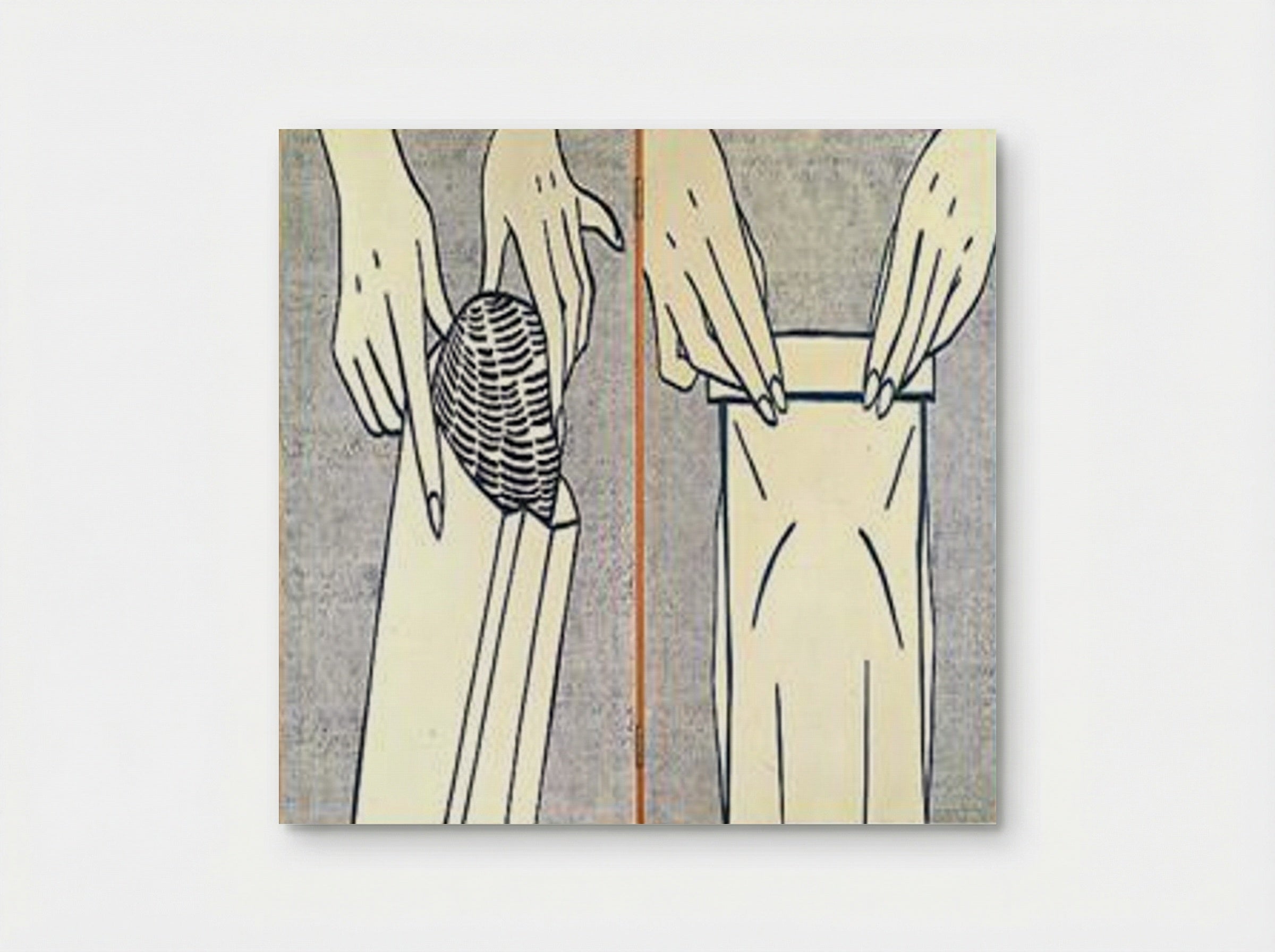 Bread in Bag - Roy Lichtenstein - Poster