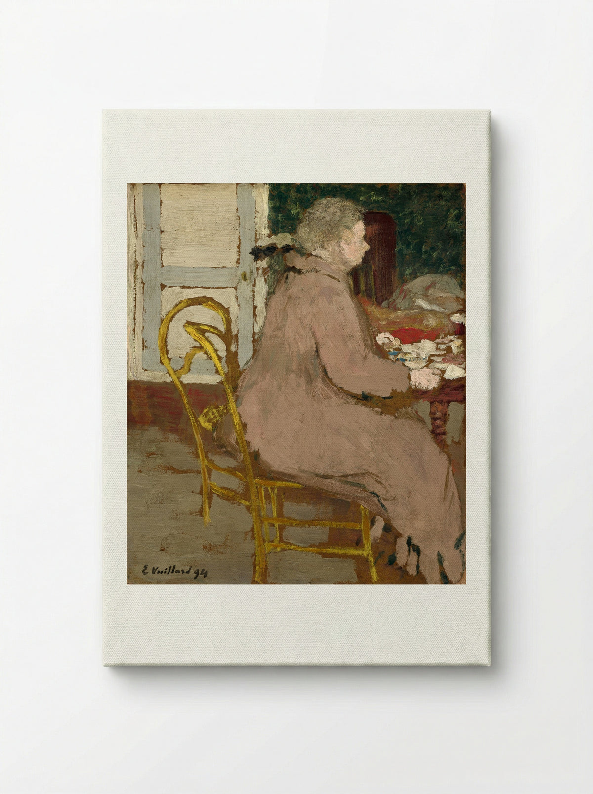 Breakfast - Édouard Vuillard - Canvas