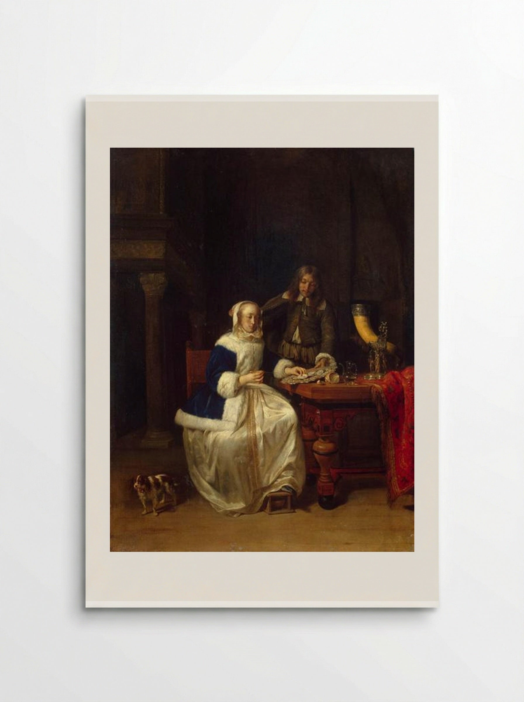 Breakfast - Gabriel Metsu - Poster