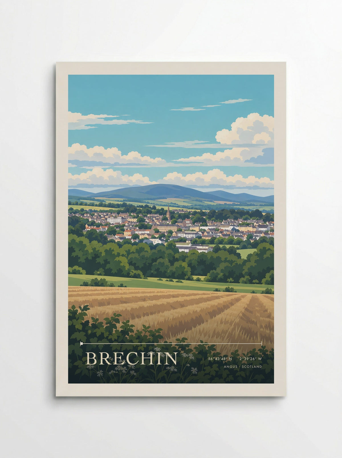 Brechin, Angus | Travel Poster - Poster