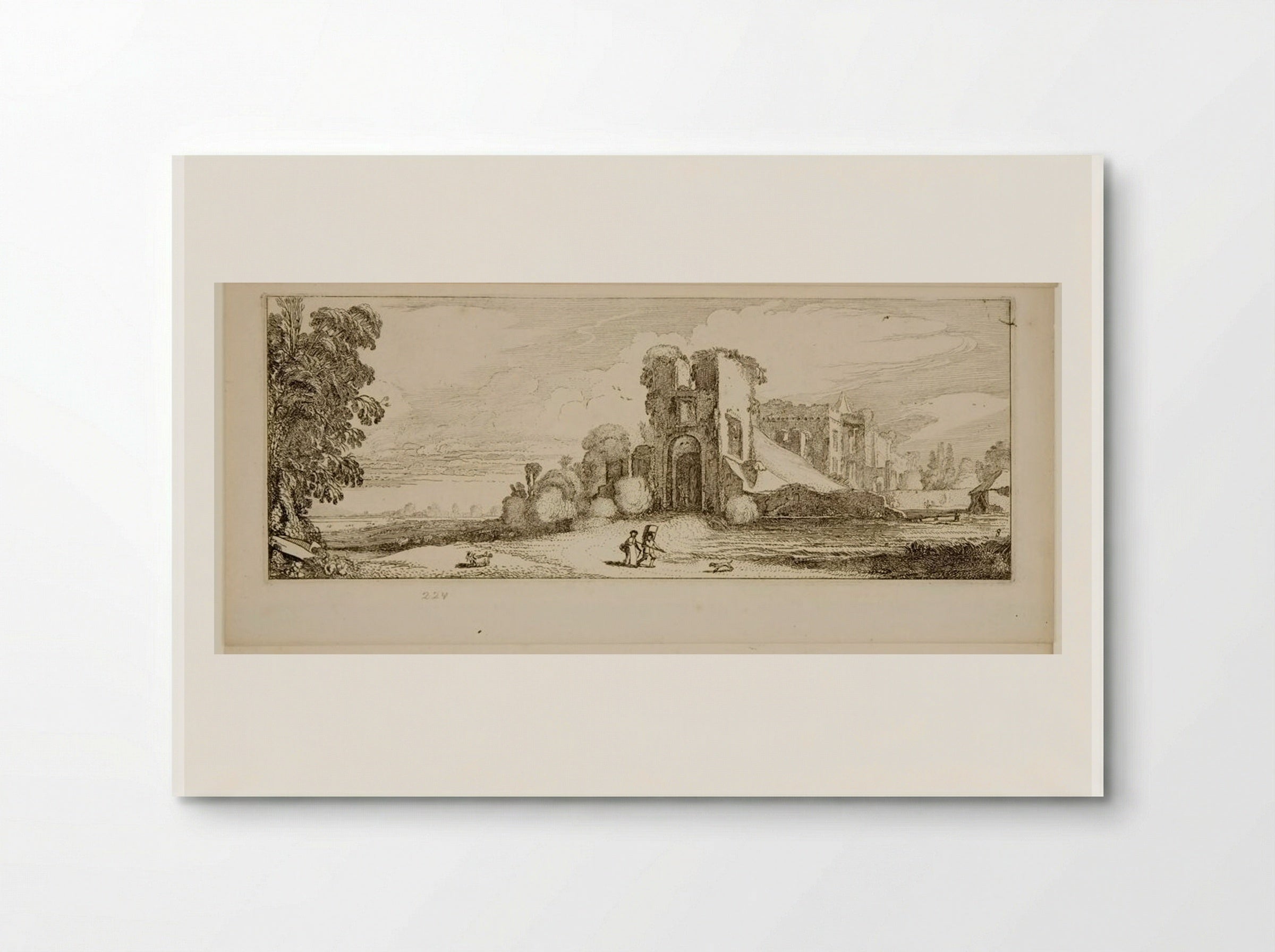 Brederode Castle - Jan van de Velde II - Poster
