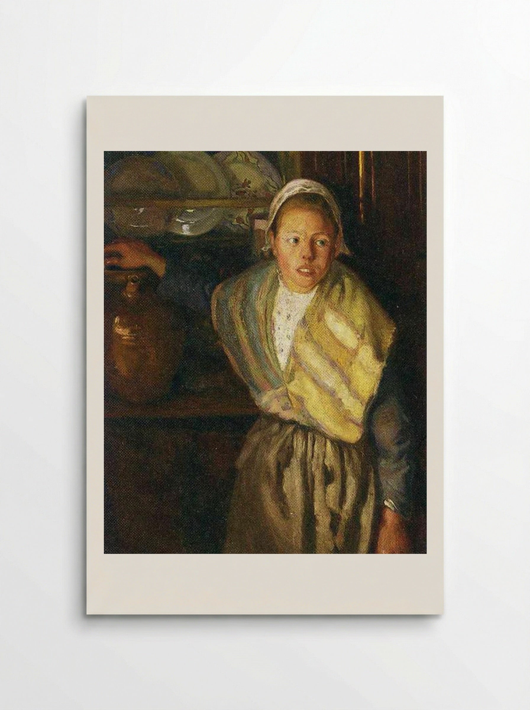 Breton Girl - Diego Rivera - Poster