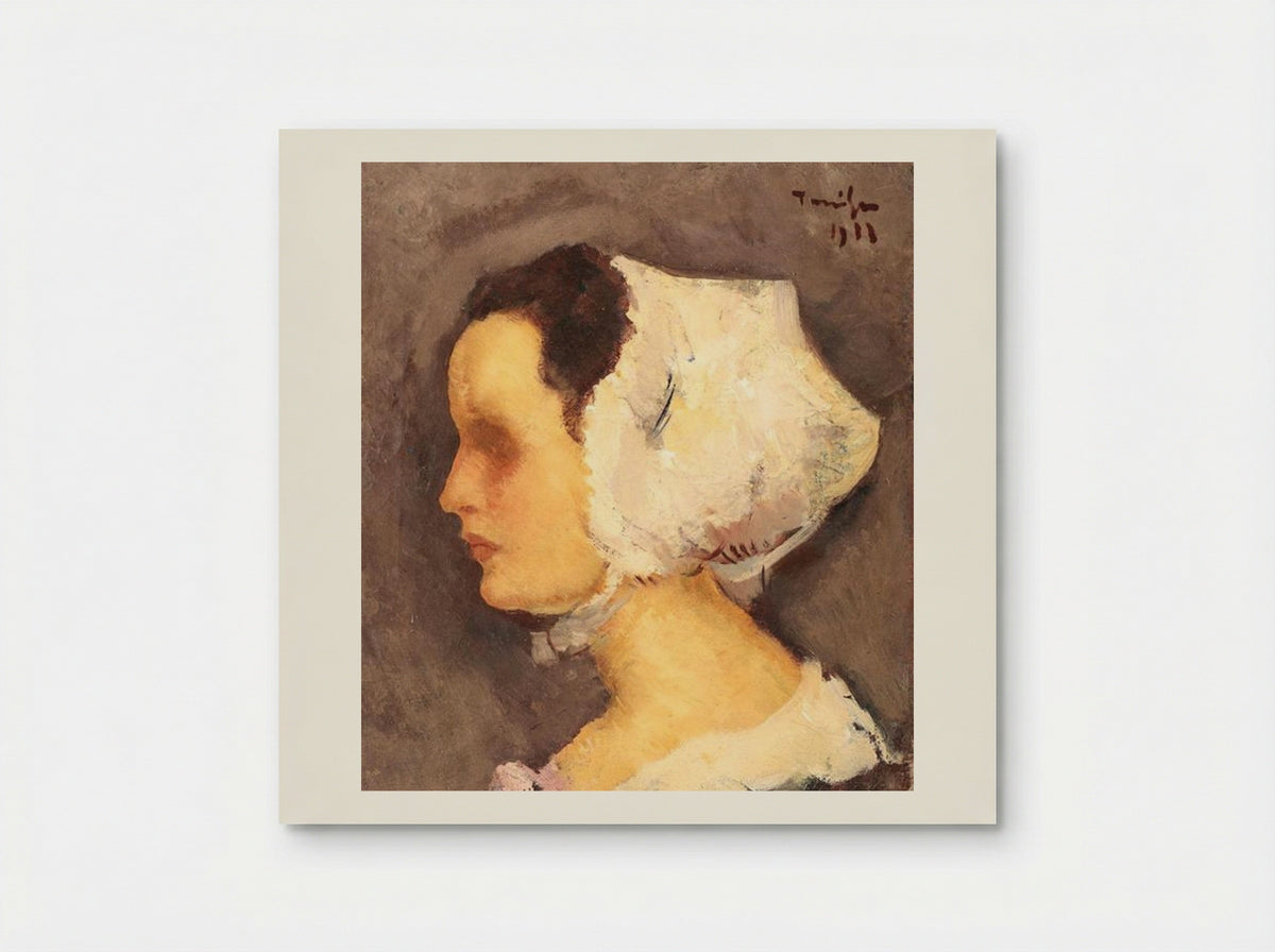 Breton Woman - Nicolae Tonitza - Poster