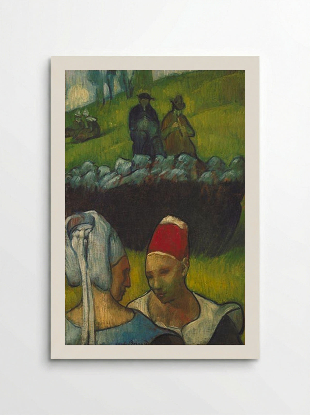 Bretons - Emile Bernard - Poster
