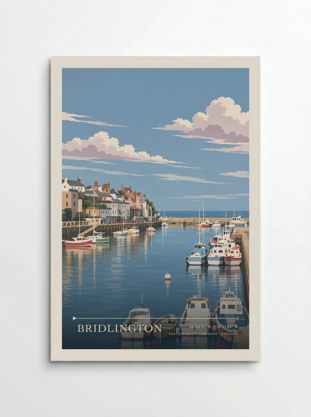 Bridlington, East Riding of Yorkshire | Travel Poster - Poster