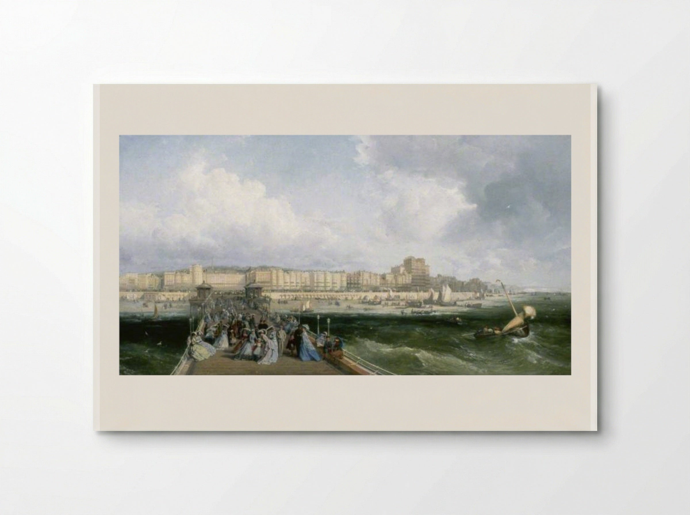Brighton, East Sussex, from the West Pier - James Webb - Poster