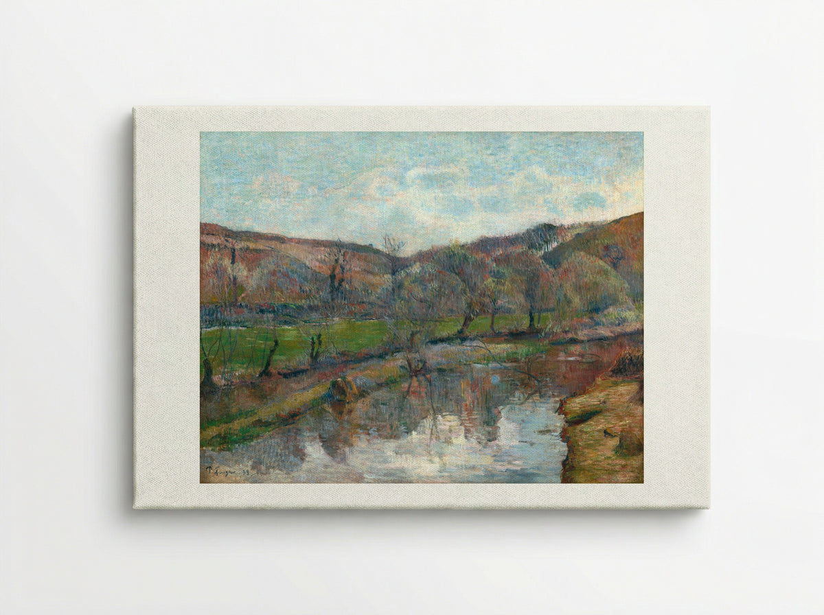 Brittany Landscape - Paul Gauguin - Canvas