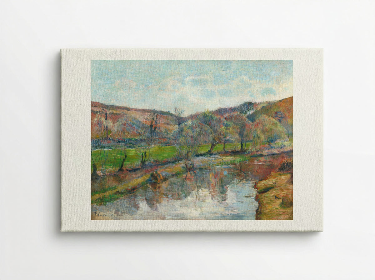 Brittany Landscape - Paul Gauguin - Canvas