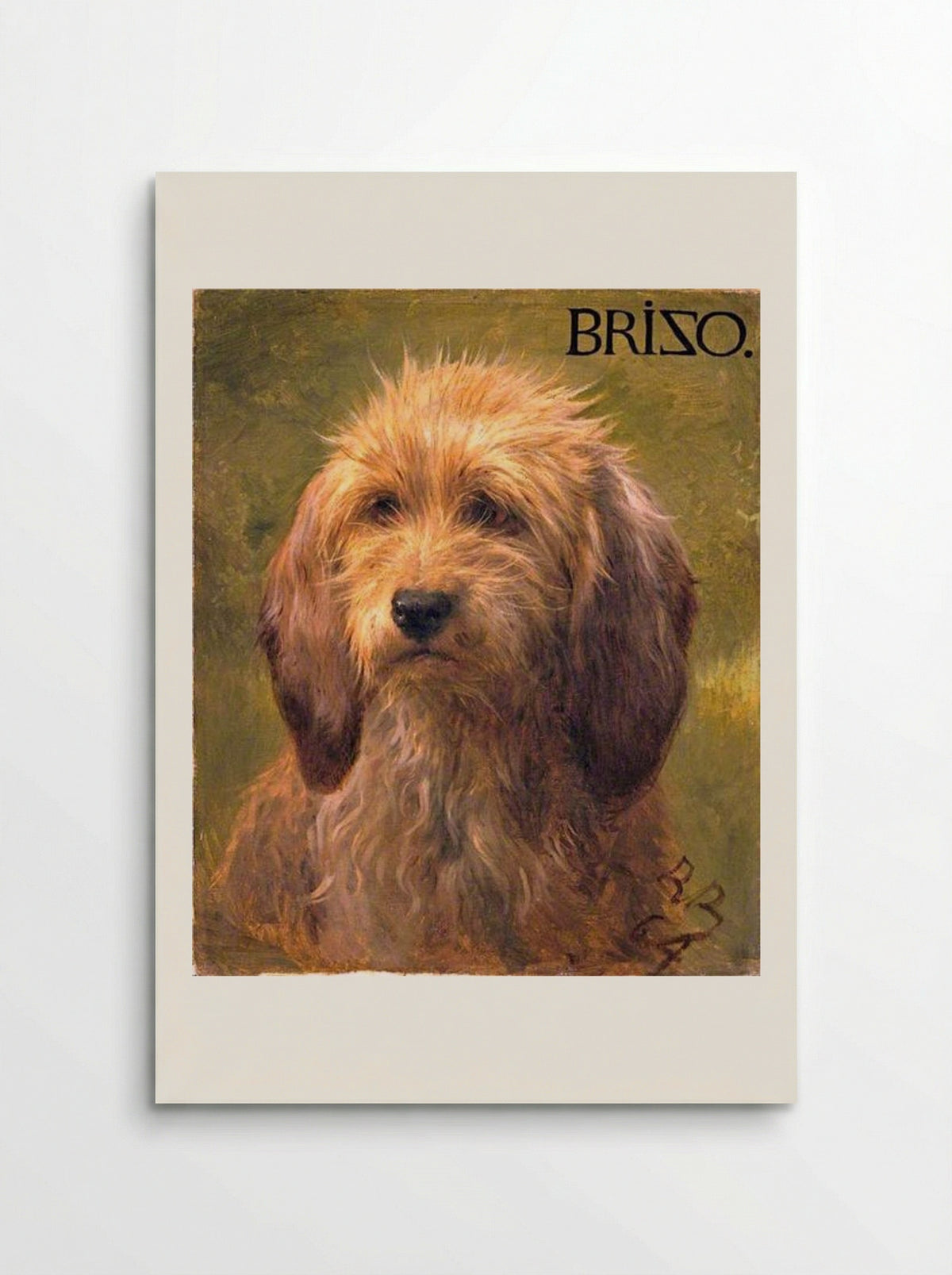 Brizo, a Shepherd's Dog - Rosa Bonheur - Poster