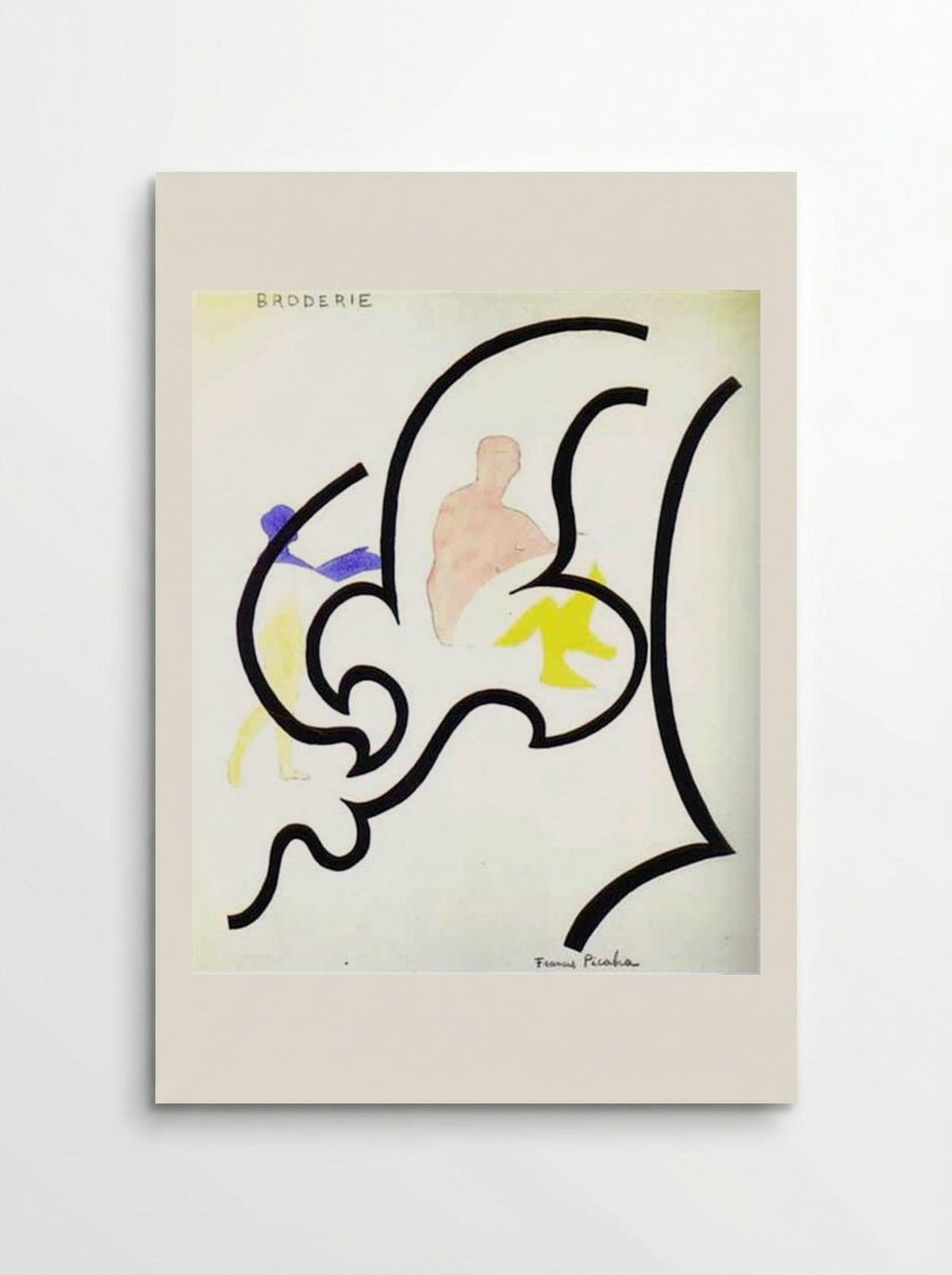 Broderie - Francis Picabia - Poster