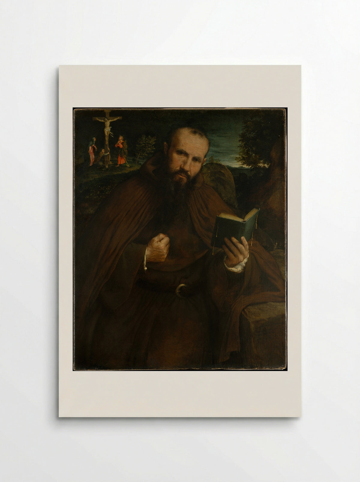 Brother Gregorio Belo of Vicenza - Lorenzo Lotto - Poster