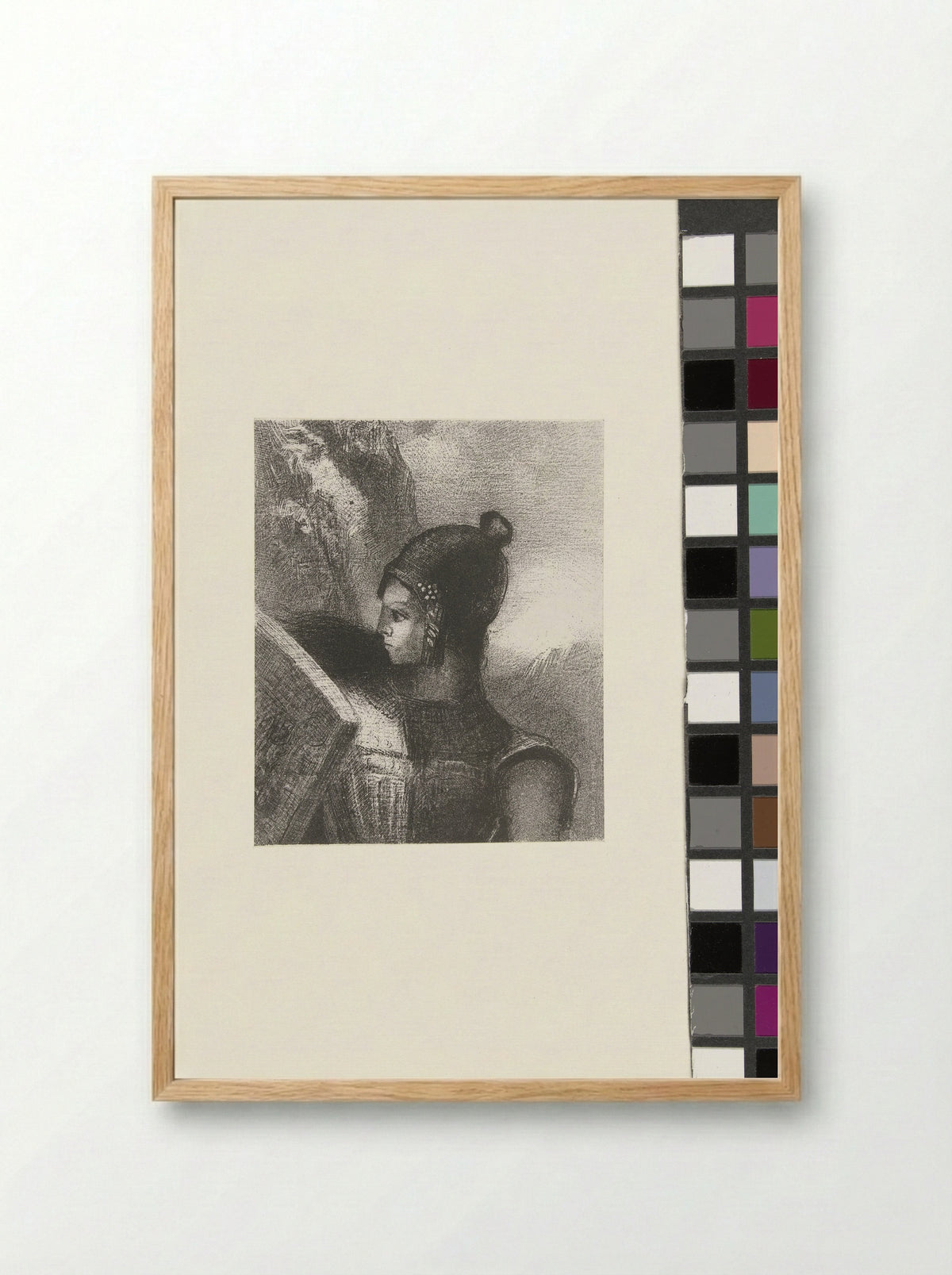 Brunhilde - Lemercier & Cie. - Framed Print Wood