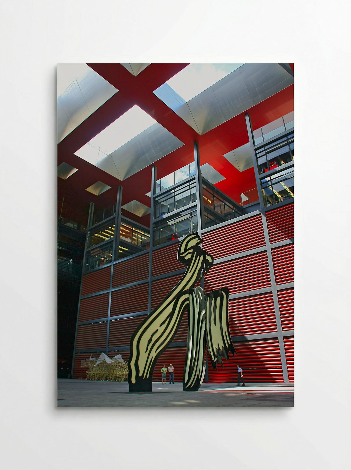 Brushstroke (Sculpture) - Roy Lichtenstein - Poster