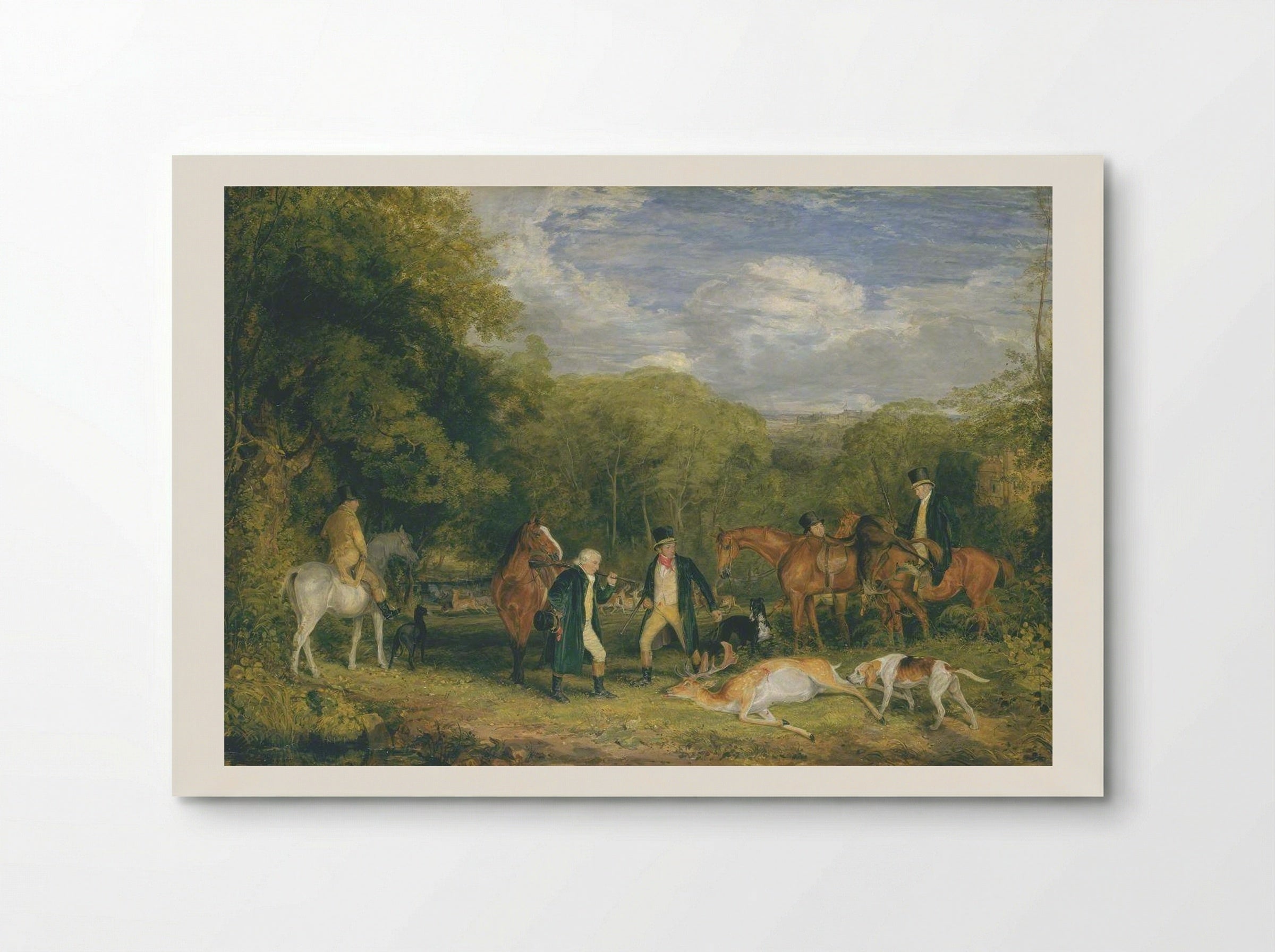 Buck Shooting - John Frederick Lewis - Poster