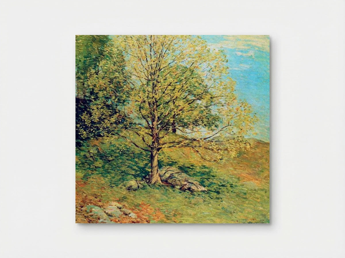 Budding Oak - Willard Metcalf - Poster