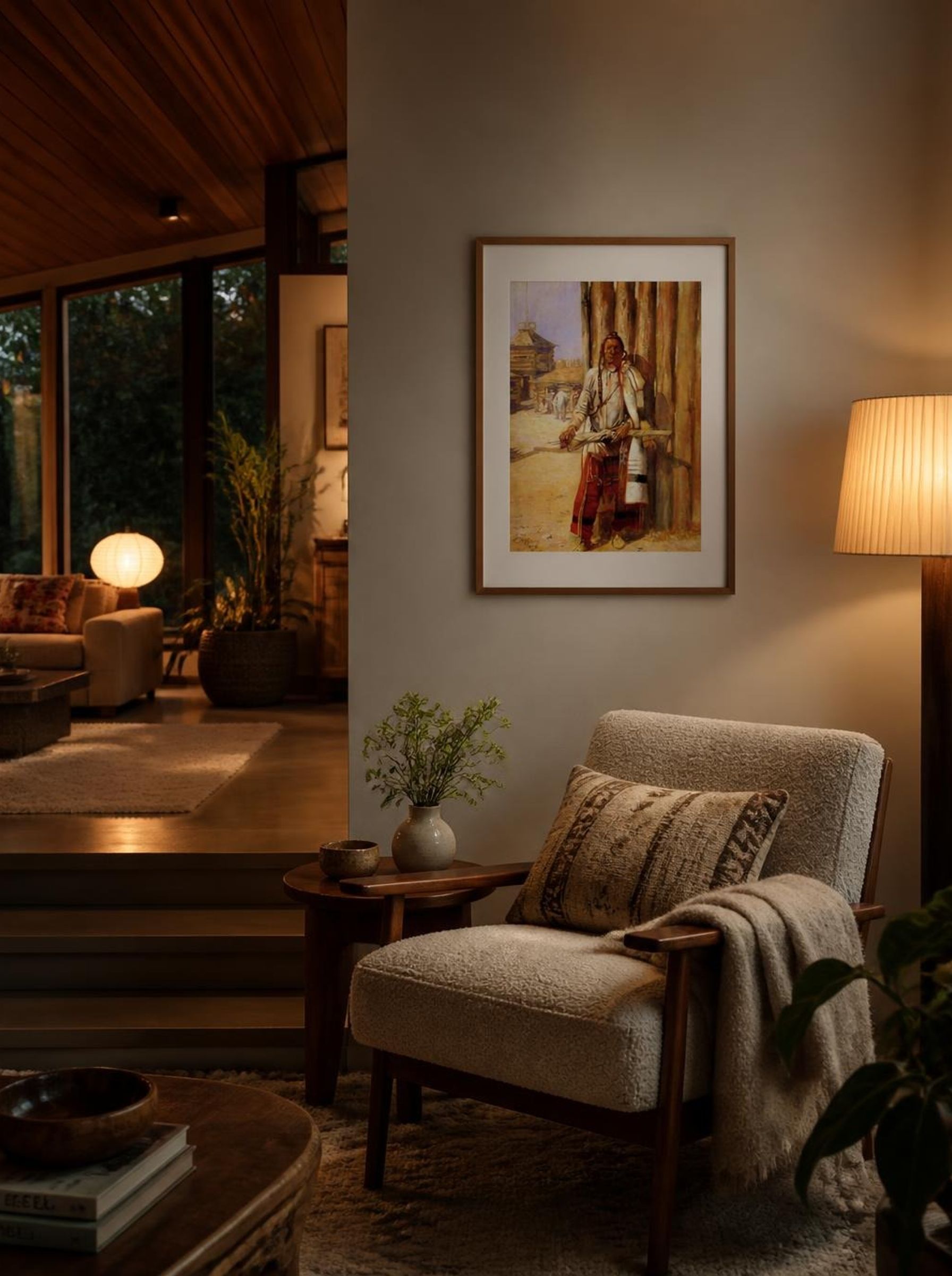 Buffalo Coat - Charles M. Russell - Lifestyle