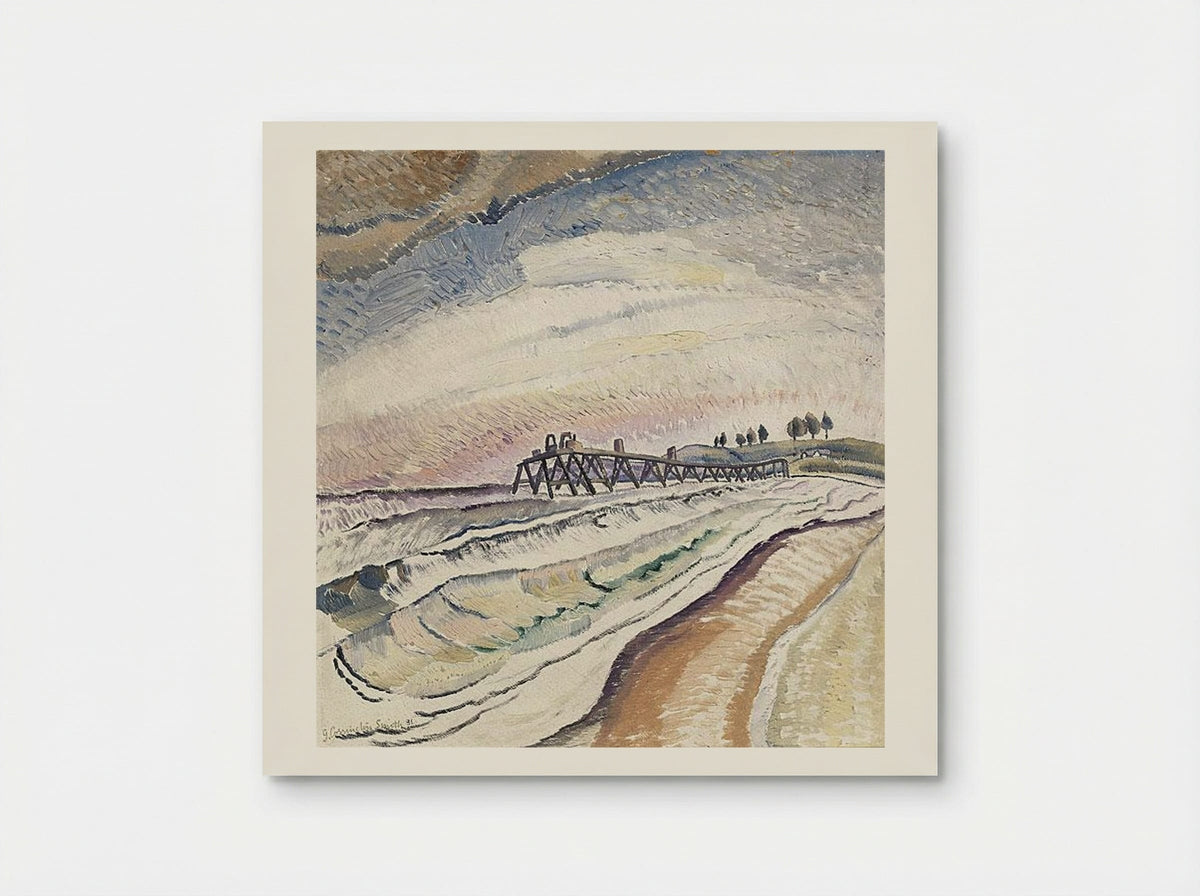 Bulli Pier, South Coast - Grace Cossington Smith - Poster