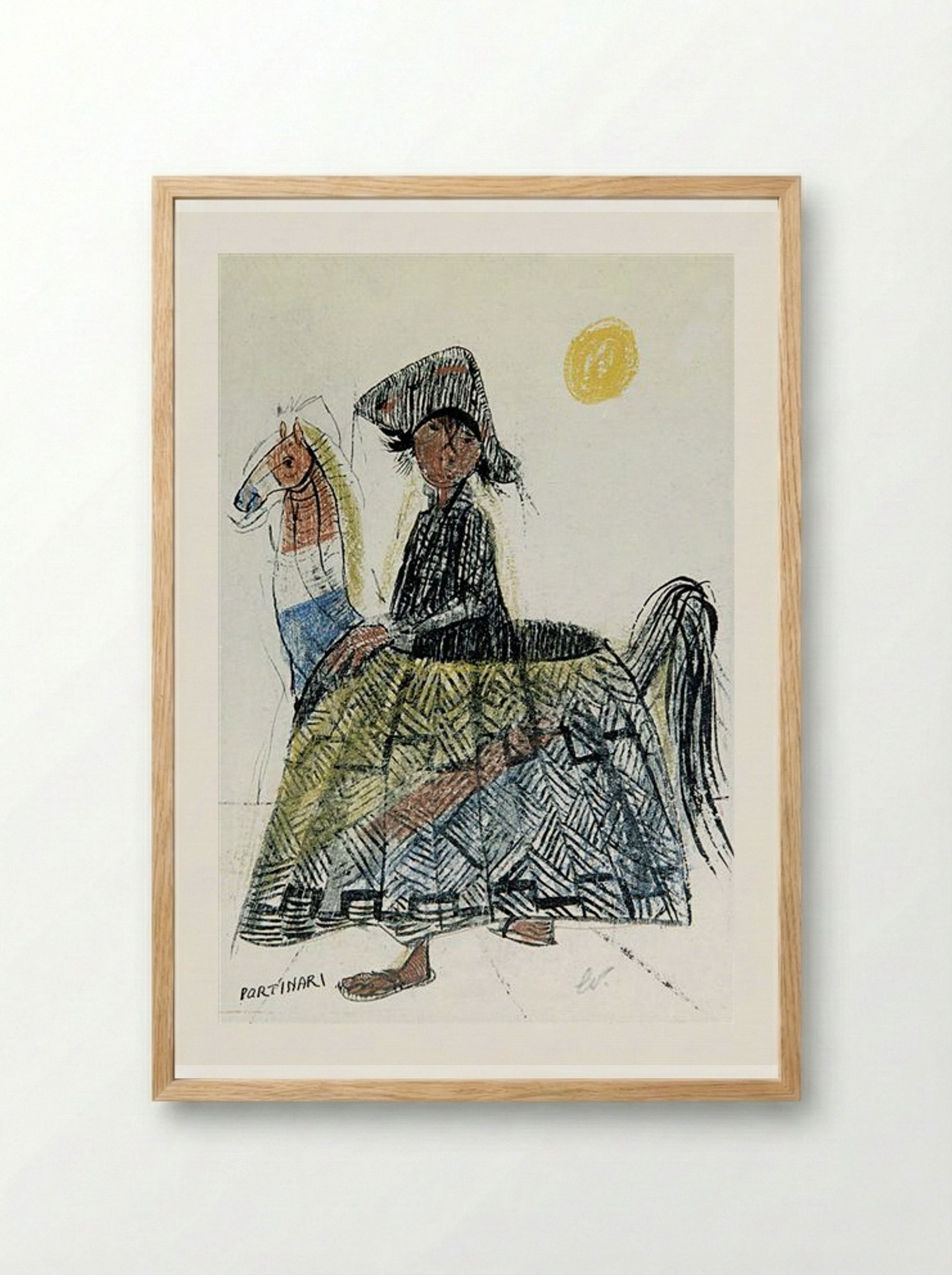 Bumba-Meu-Boi - Candido Portinari - Framed Print Wood