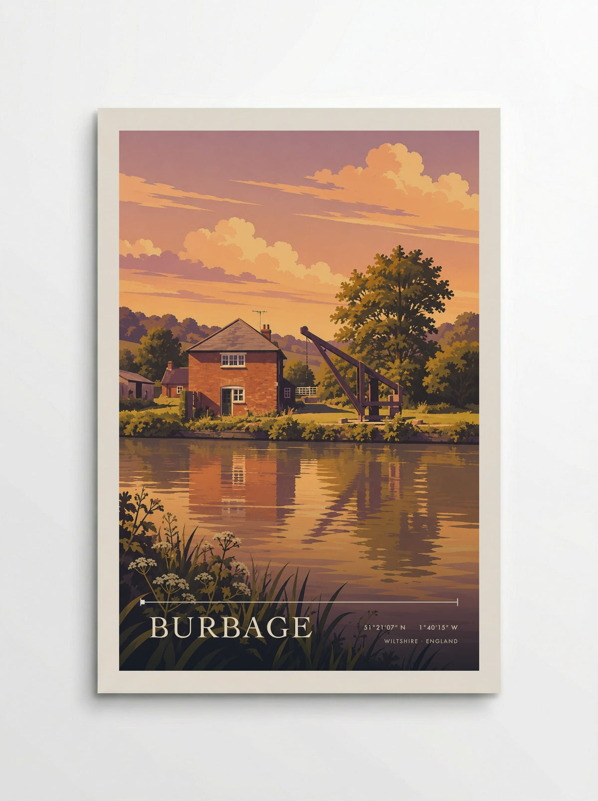Burbage, Wiltshire | Travel Poster - Poster