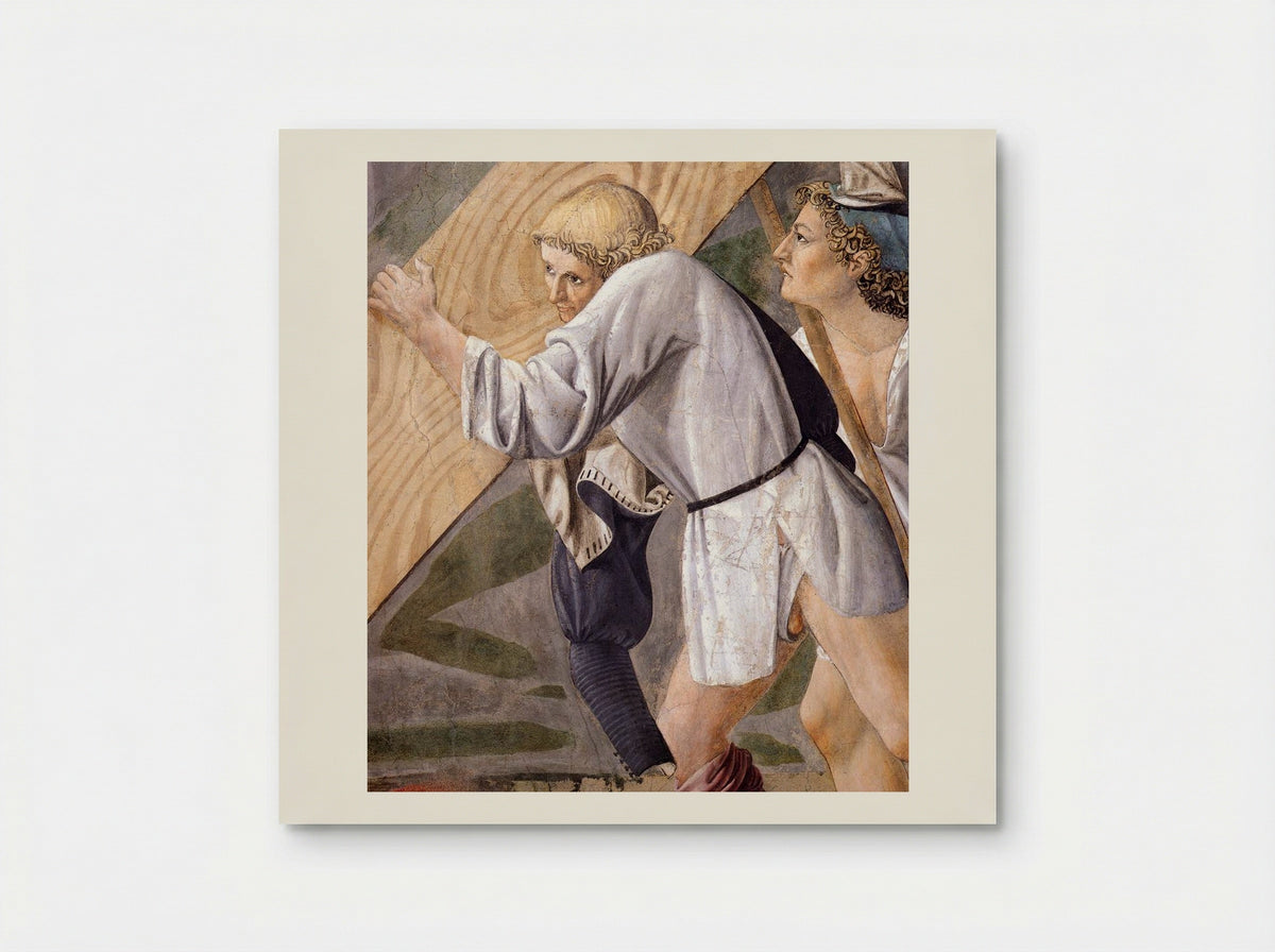 Burial of the Holy Wood - Piero della Francesca - Poster