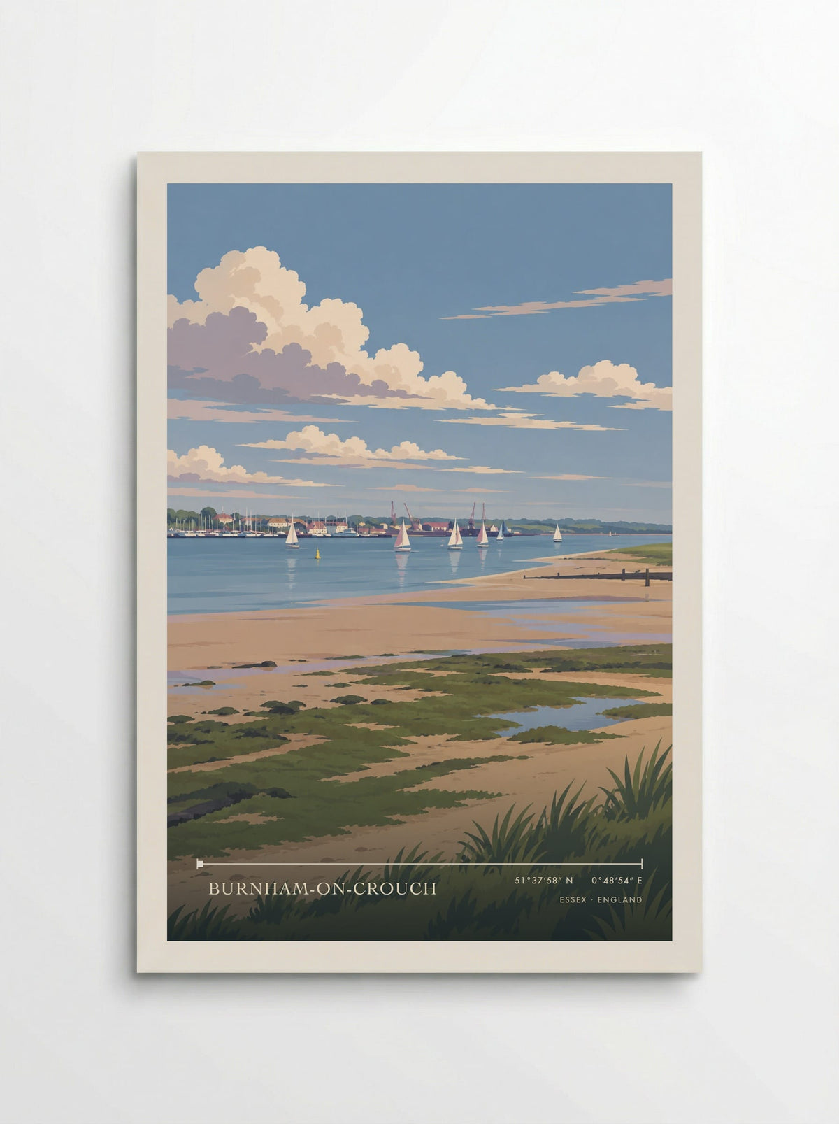 Burnham-on-Crouch, Essex | Travel Poster - Poster