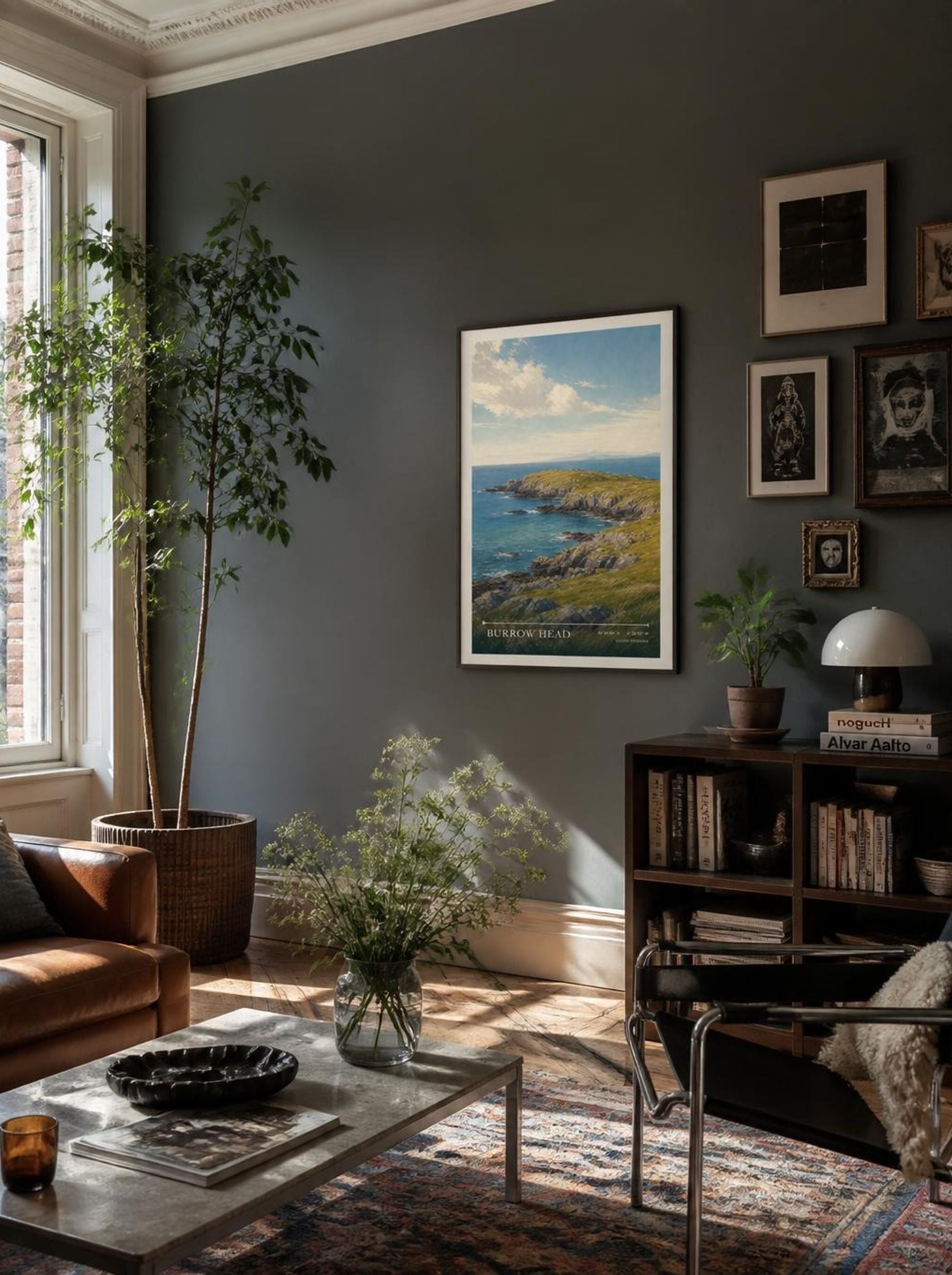 Burrow Head United Kingdom Travel Poster - Lifestyle