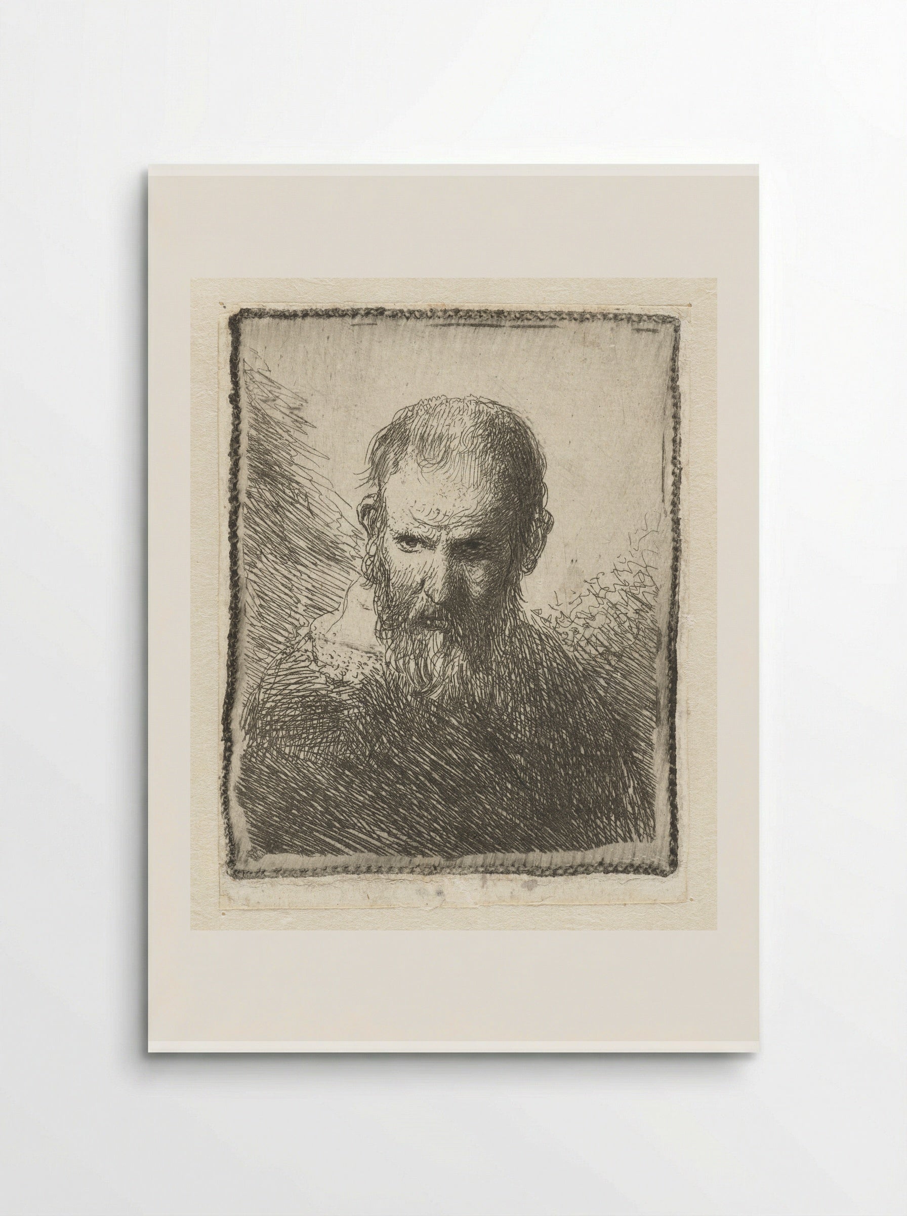 Bust of an Old Man - Jan Lievens - Poster
