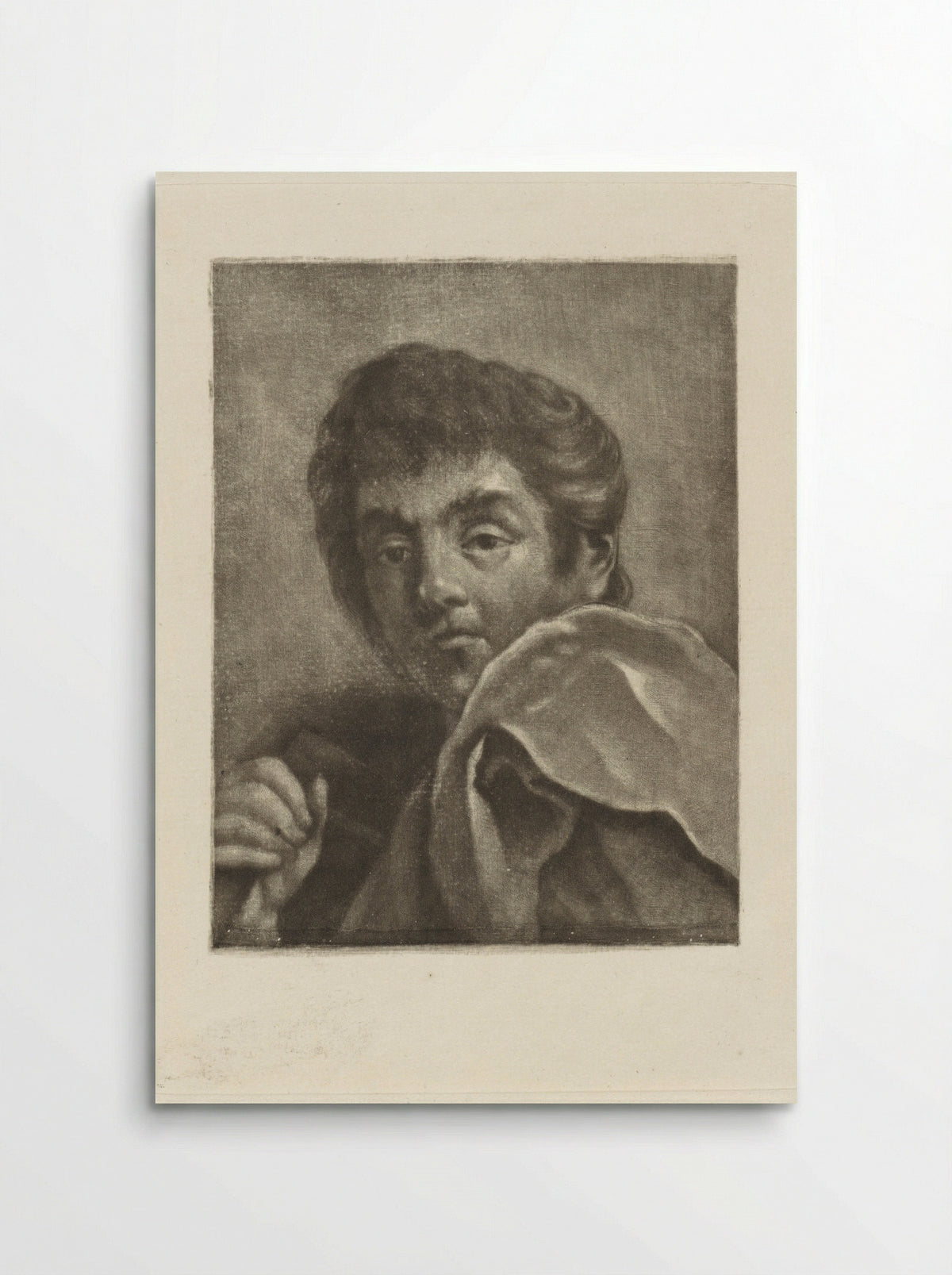 Buste van een jongen - Dirk van der Toorn - Poster