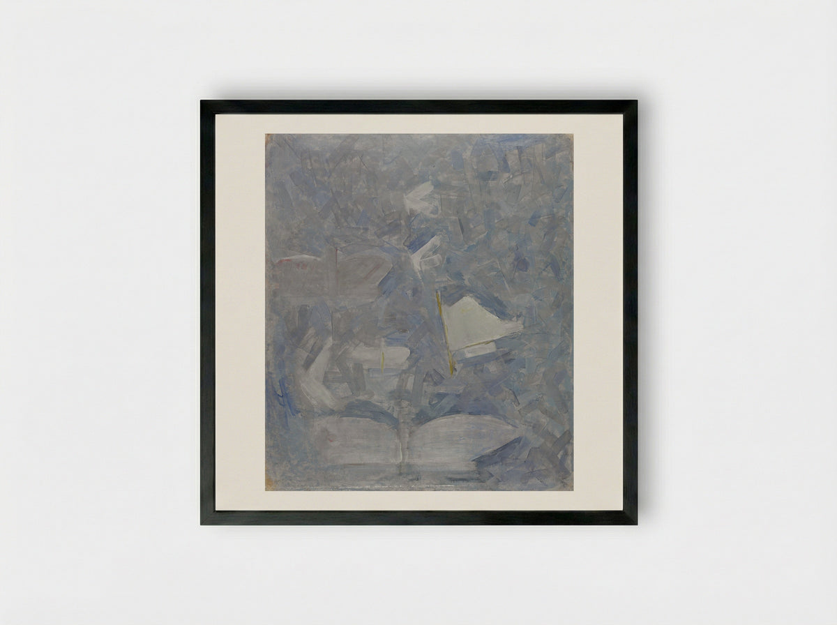 Butterflies - Mikalojus Konstantinas Čiurlionis - Framed Print Black
