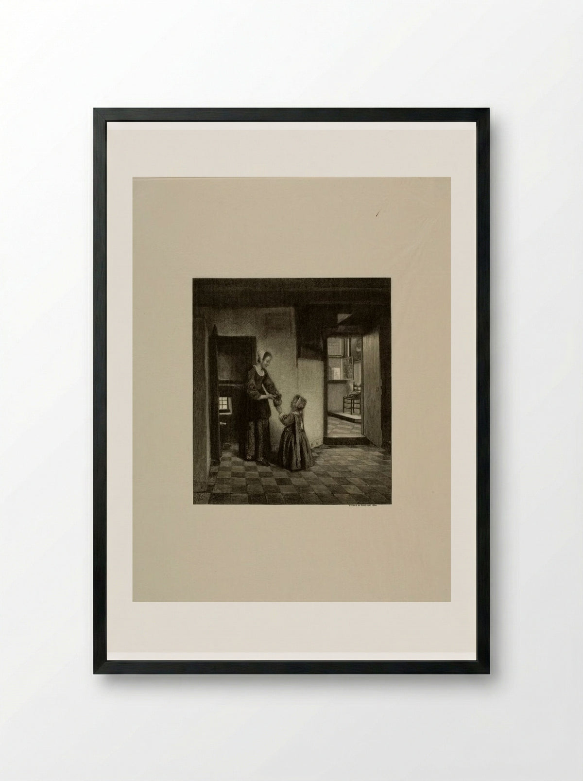 Buttery - Timothy Cole - Framed Print Black