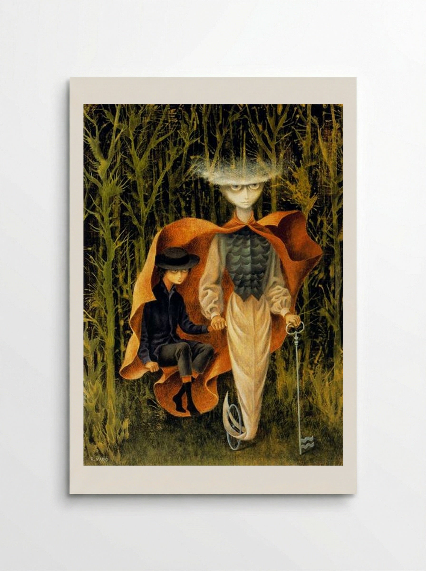 By Aquarium - Remedios Varo - Poster