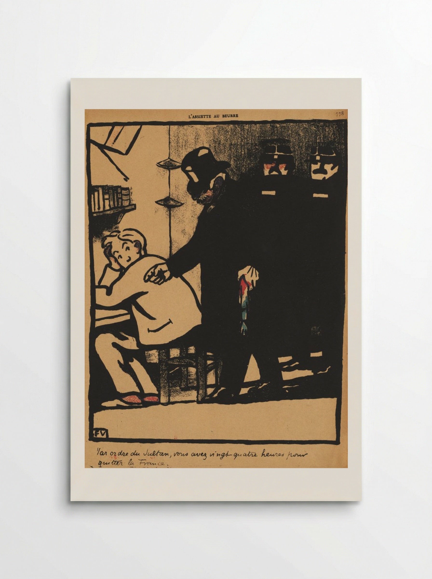 By order of the Sultan - Félix Vallotton - Poster