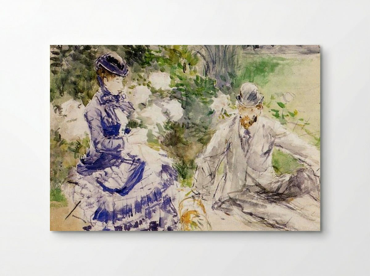 By the Water - Berthe Morisot - Poster