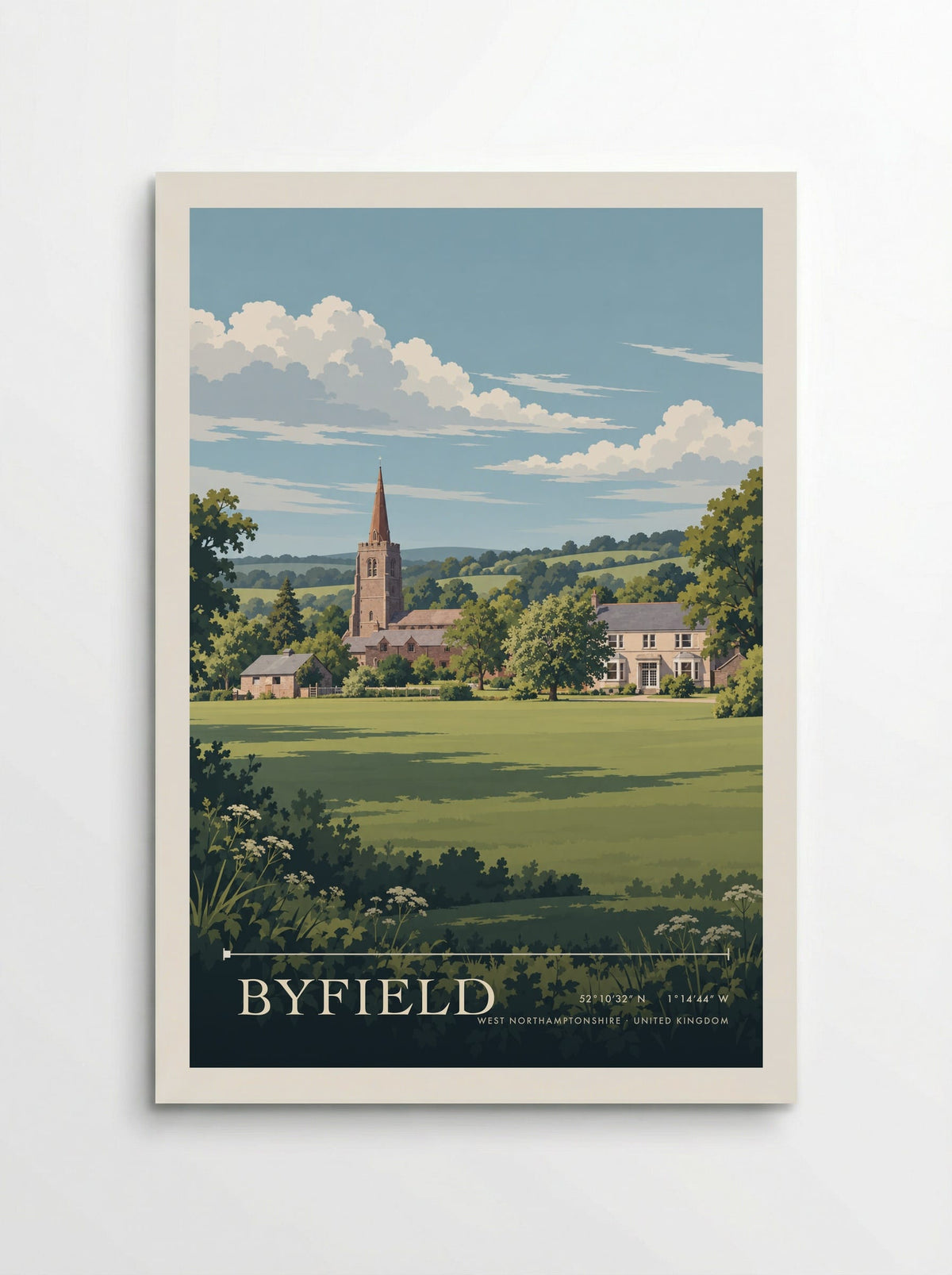Byfield, West Northamptonshire | Travel Poster - Poster