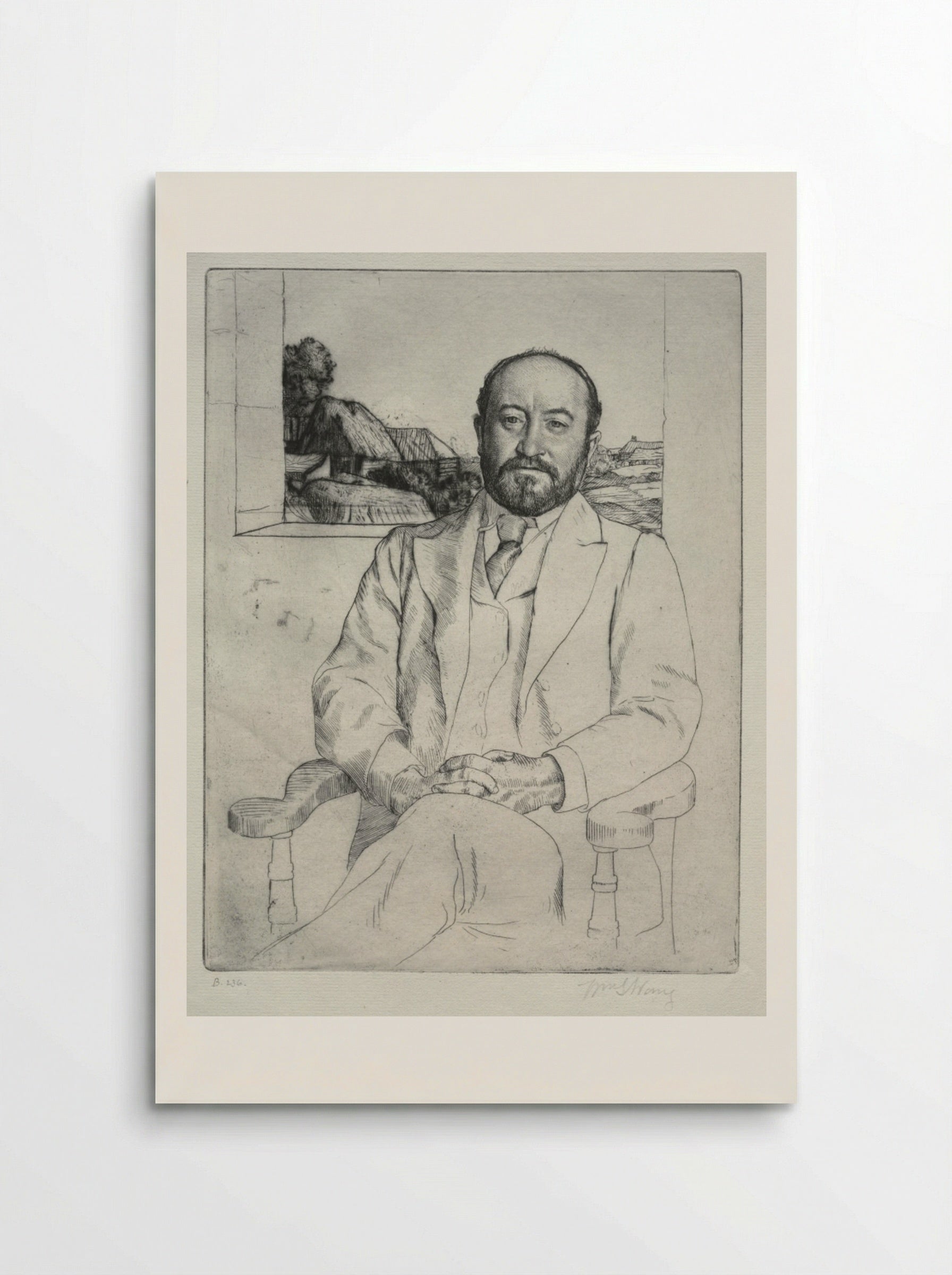 C. J. Knowles - William Strang - Poster