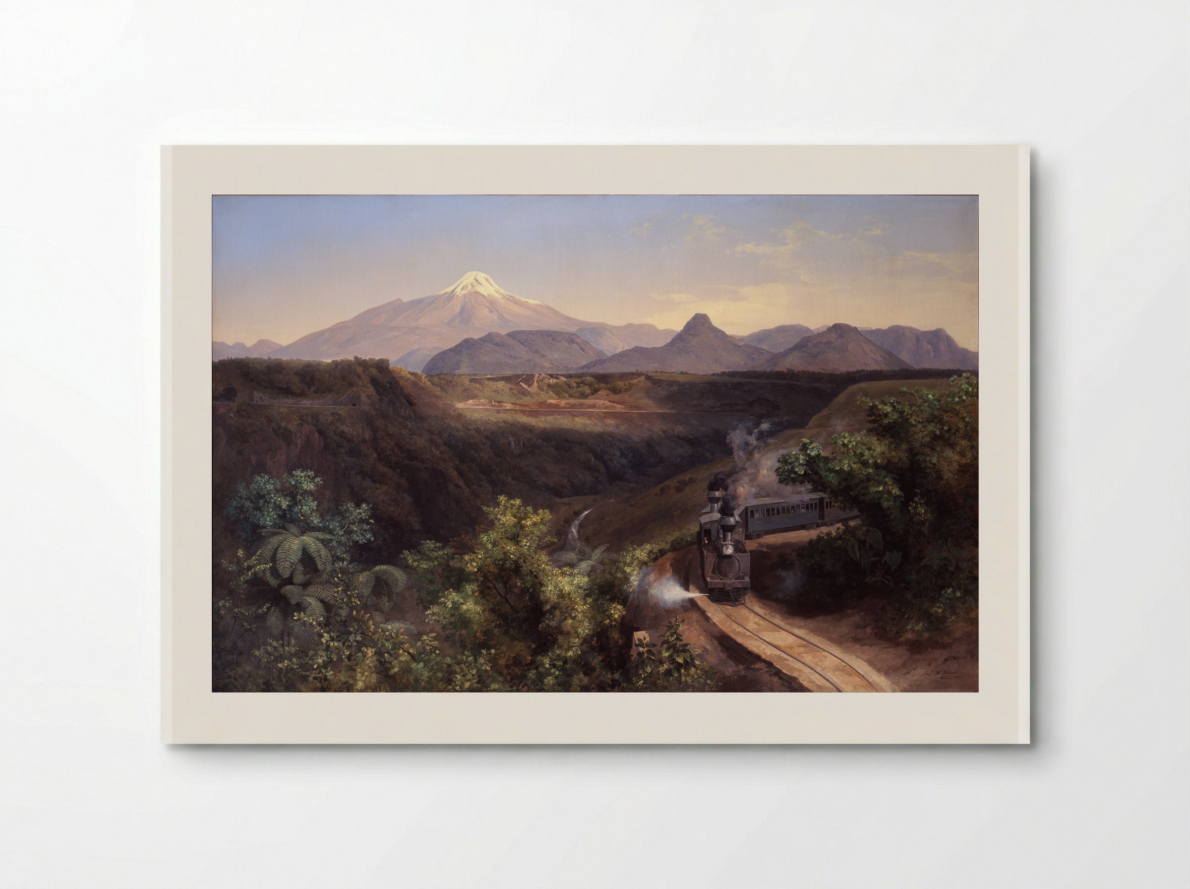 Cañada de Metlac - José María Velasco - Poster