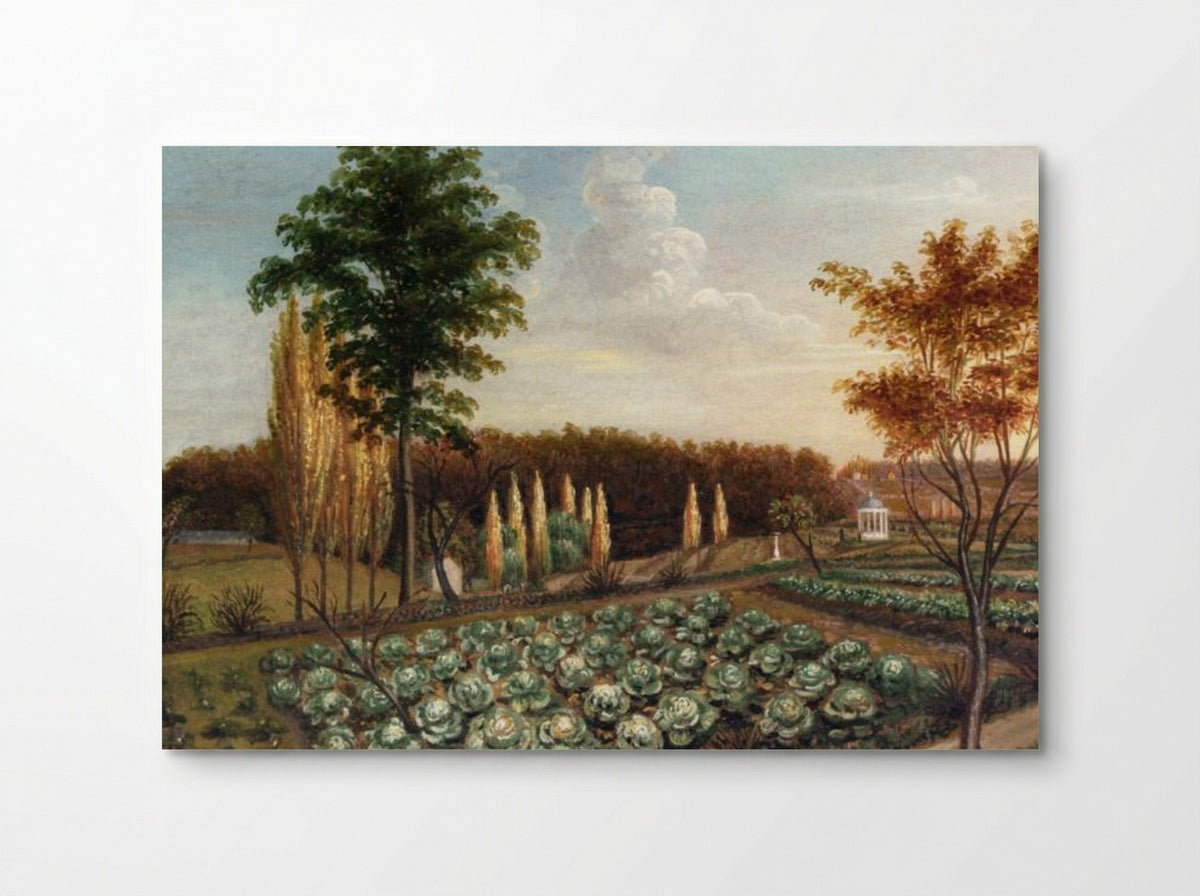 Cabbage Patch, The Gardens of Belfield, Pennsylvania - Charles Willson Peale - Poster