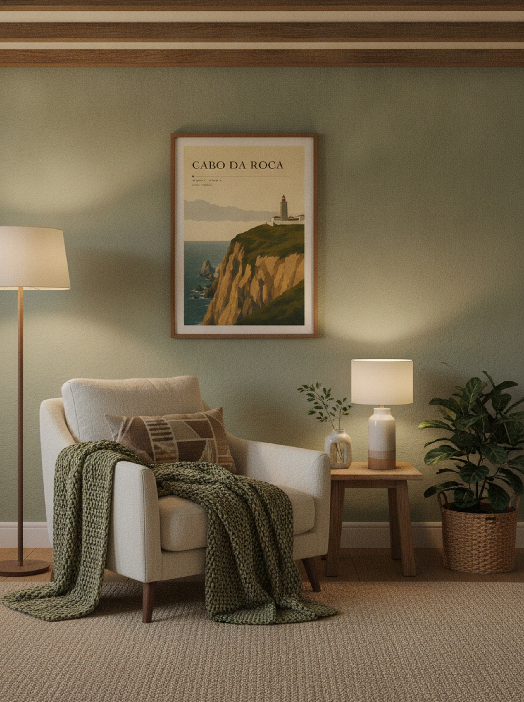 Cabo da Roca Travel Poster Artwork - Lifestyle