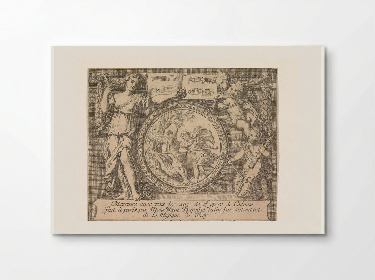 Cadmus Slaying the Dragon - Gerard de Lairesse - Poster