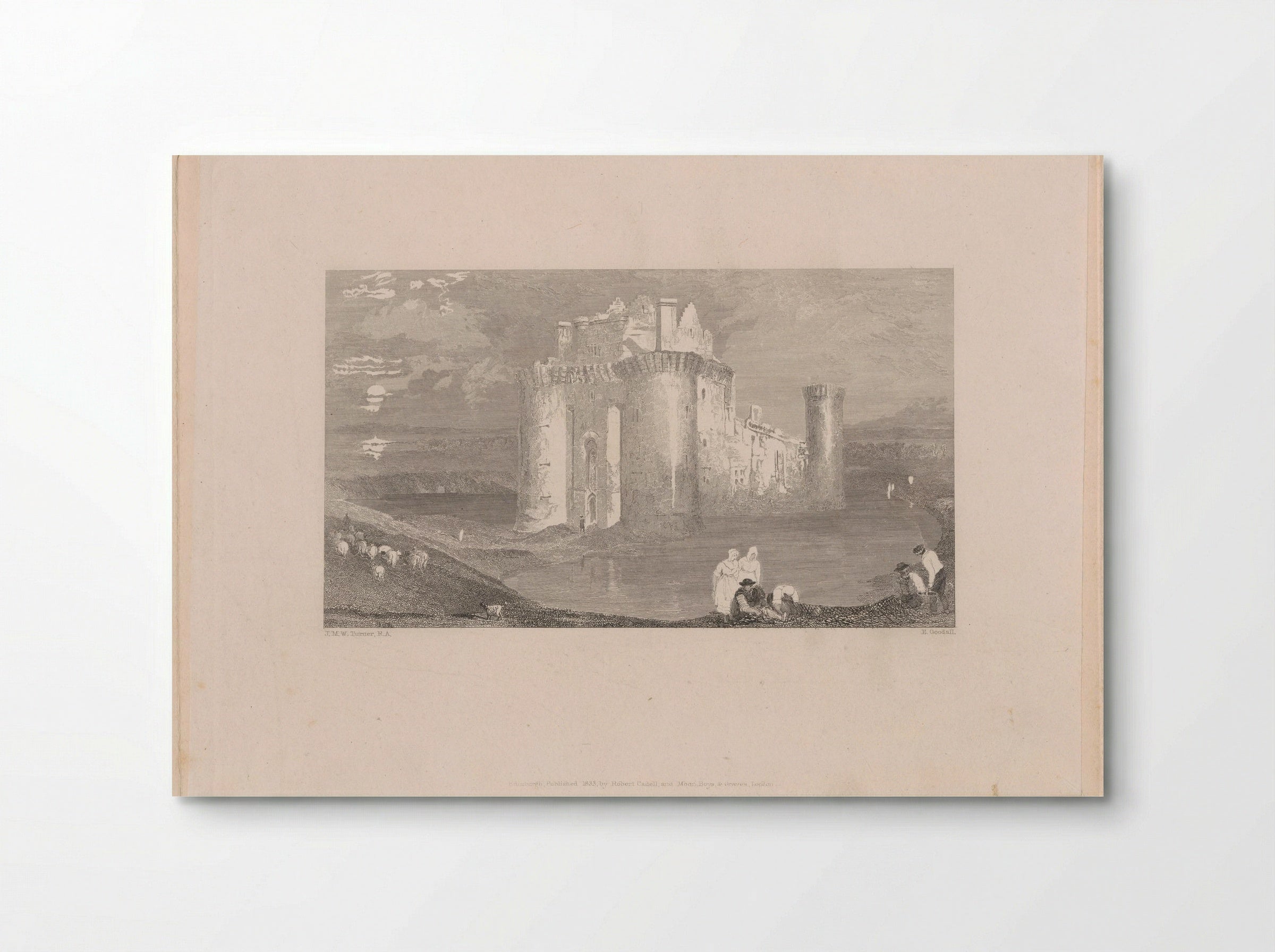 Caerlaverock Castle - Edward Goodall - Poster