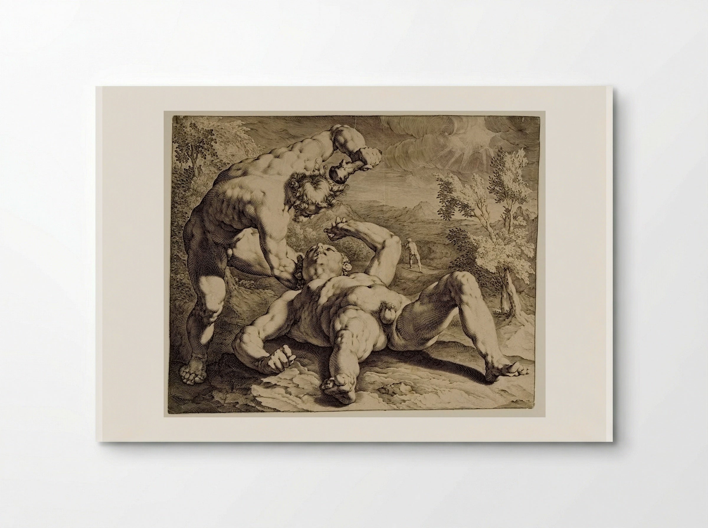Cain Killing Abel - Jan Harmensz. Muller - Poster